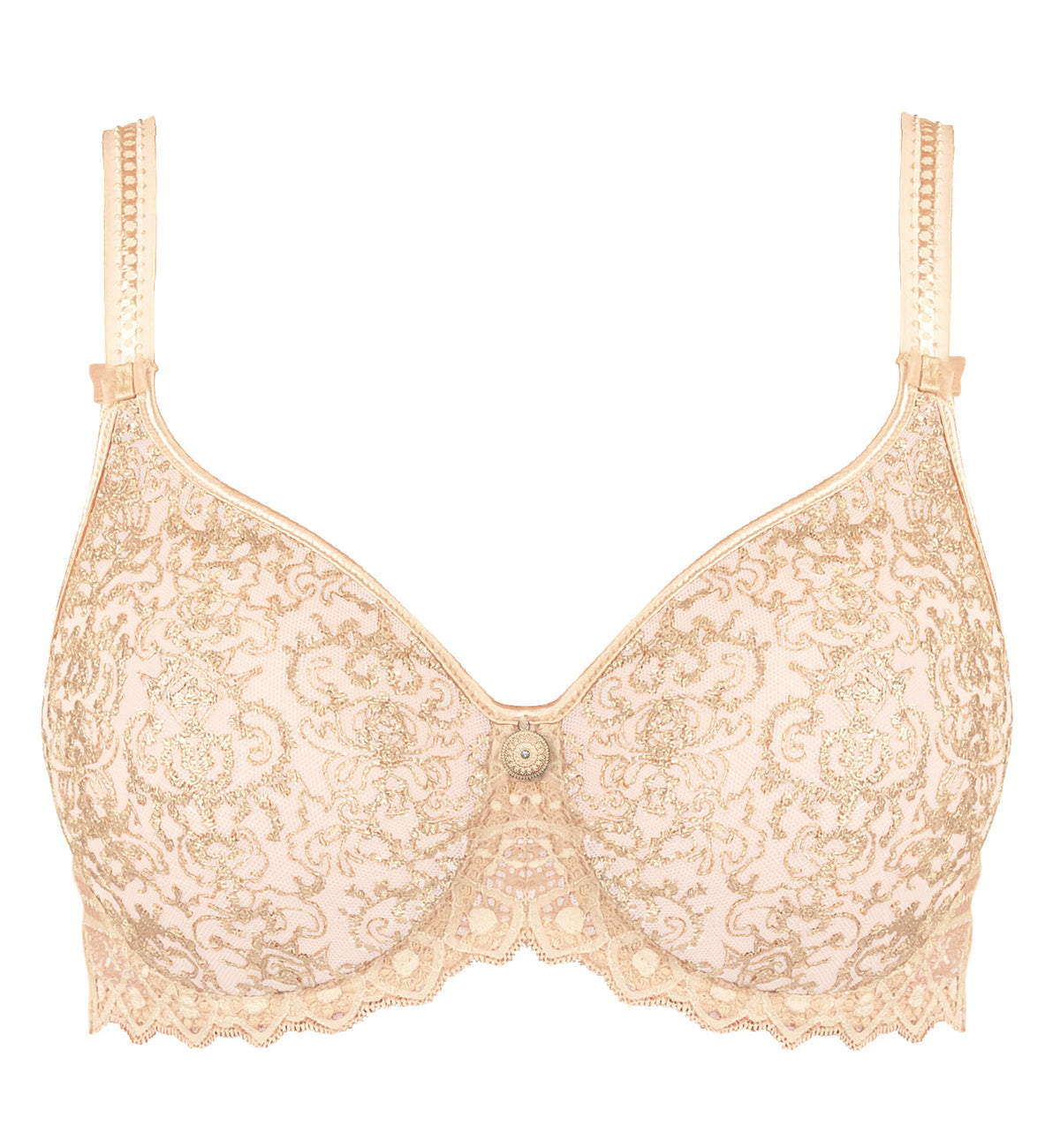 Empreinte Cassiopee Seamless Full Cup Underwire Bra (07151),30G,Creamy Beige - Creamy Beige,30G