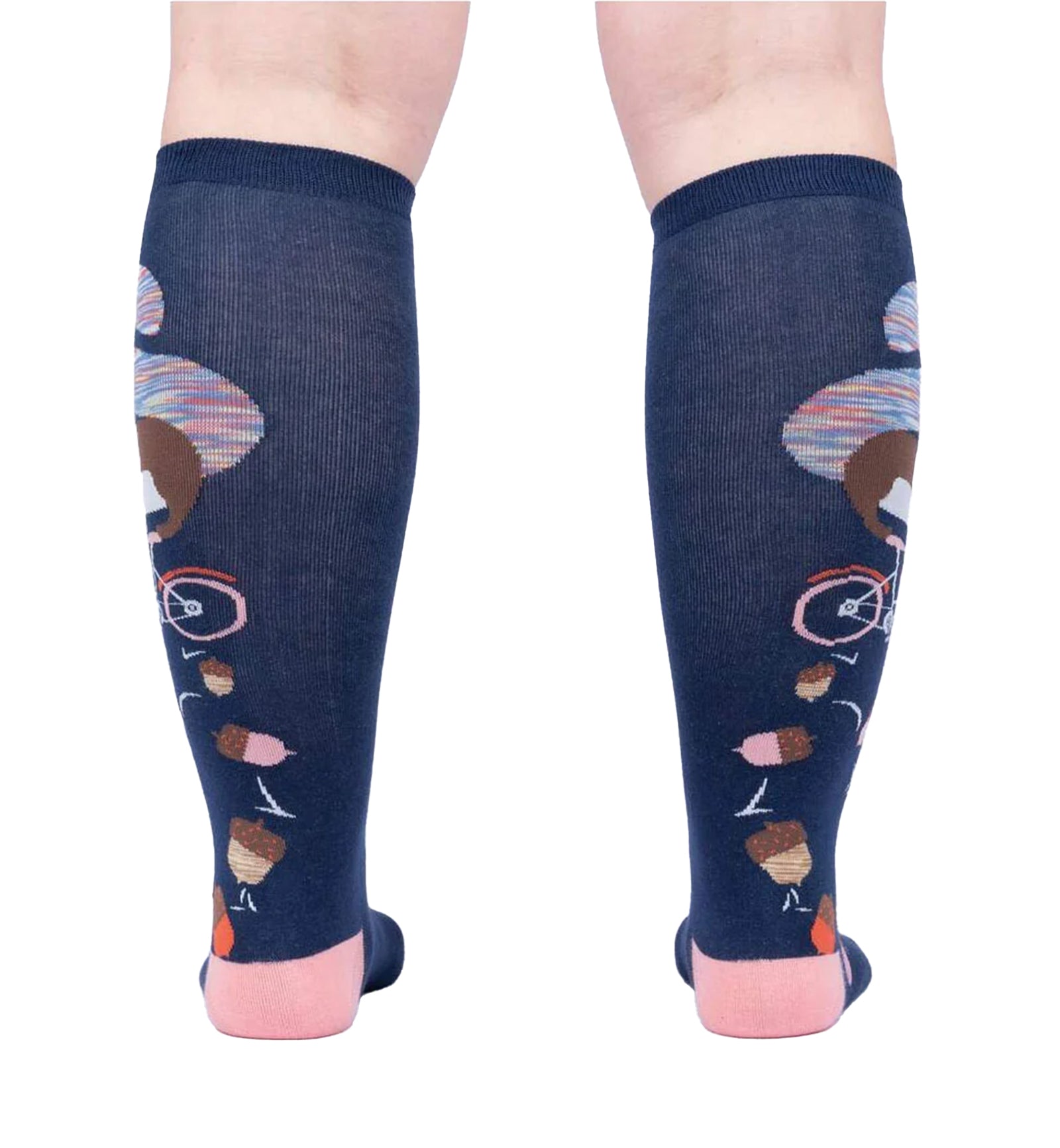 SOCK it to me Unisex Stretch-It Knee High Socks (S0160),Feeling Squirrelly - Feeling Squirrelly,One Size