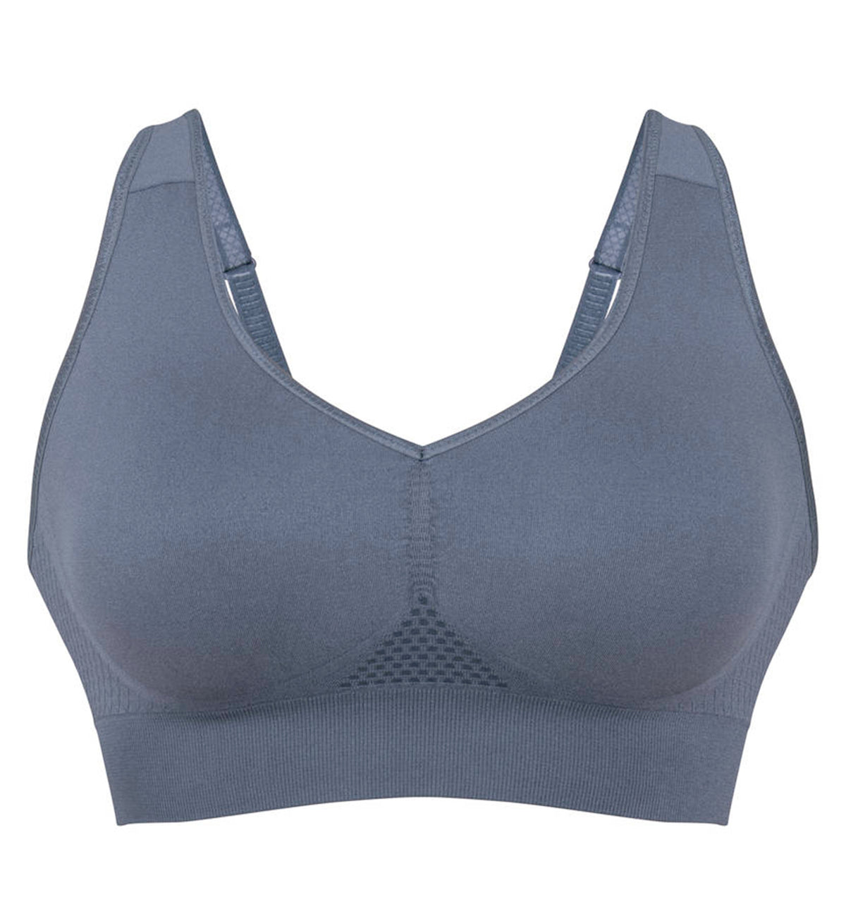 Anita Care Lotta Pocketed Post Mastectomy Bra (5769X),Small,Sky Grey - Sky Grey,Small