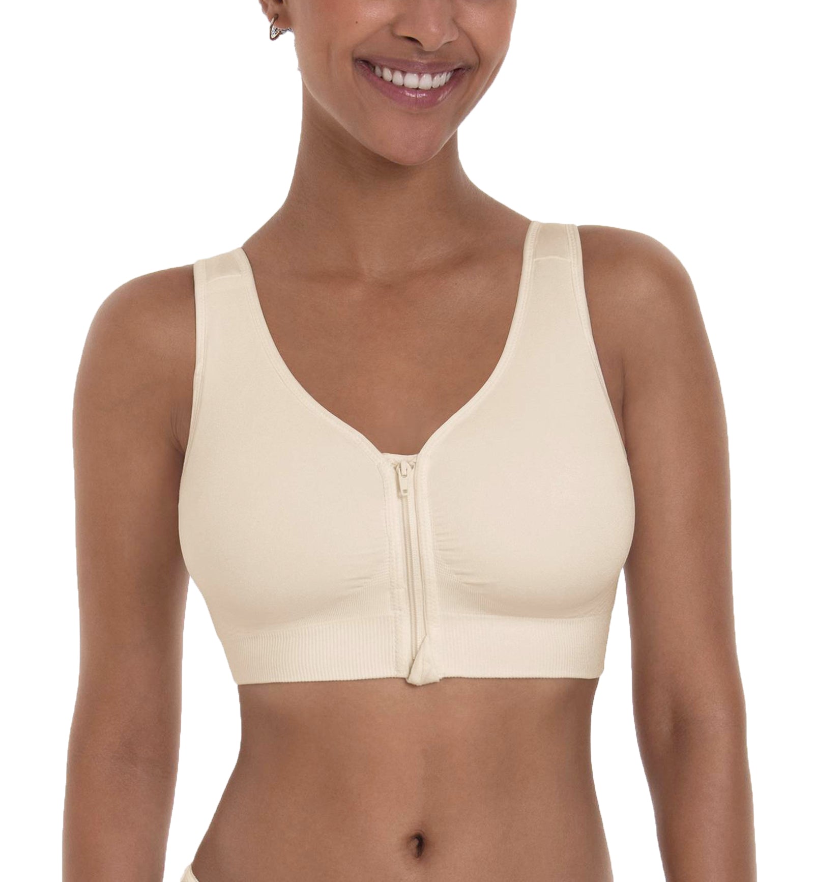 Anita Lynn 5768X soft bra with zip front closure