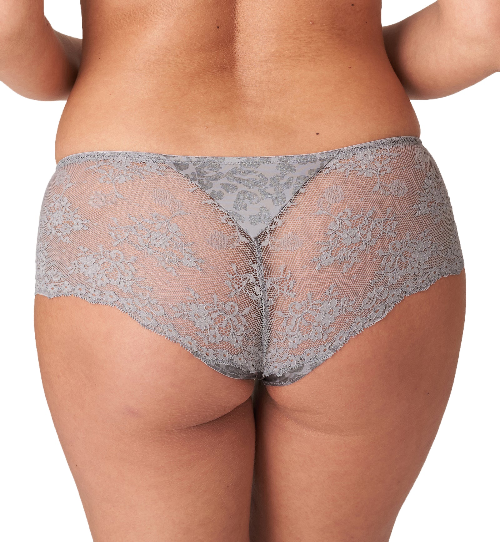 PrimaDonna Twist Cobble Hill Hotpants Panty (0542292),Large,Fifties Grey - Fifties Grey,Large