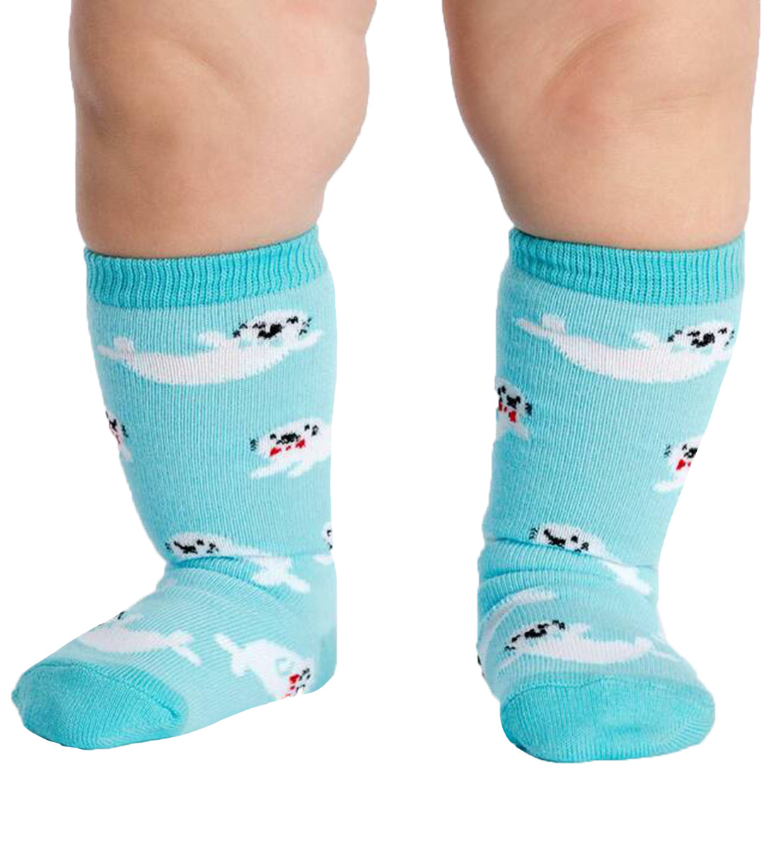 SOCK it to me Toddler Knee High Socks (tk0003),Baby Seals - Baby Seals,One Size