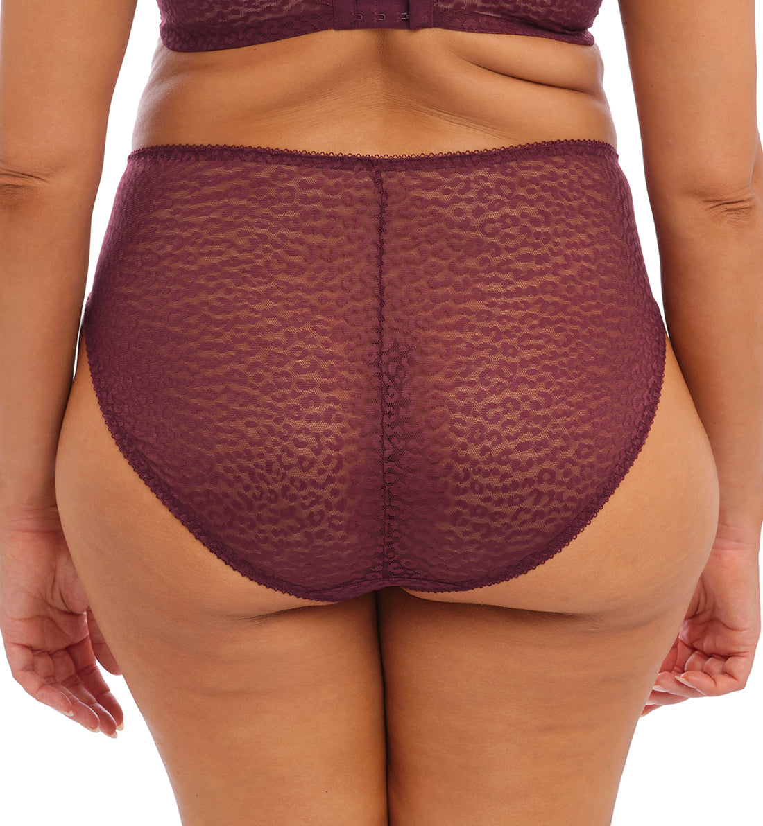 Elomi Lucie Matching High Leg Brief (4496),Medium,Wild Thing - Wild Thing,Medium