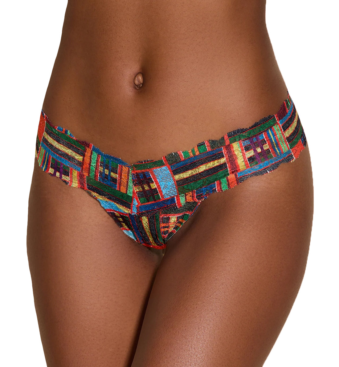 Cosabella Never Say Never Printed Cutie Thong (NEVEP0321),Kente - Kente,One Size