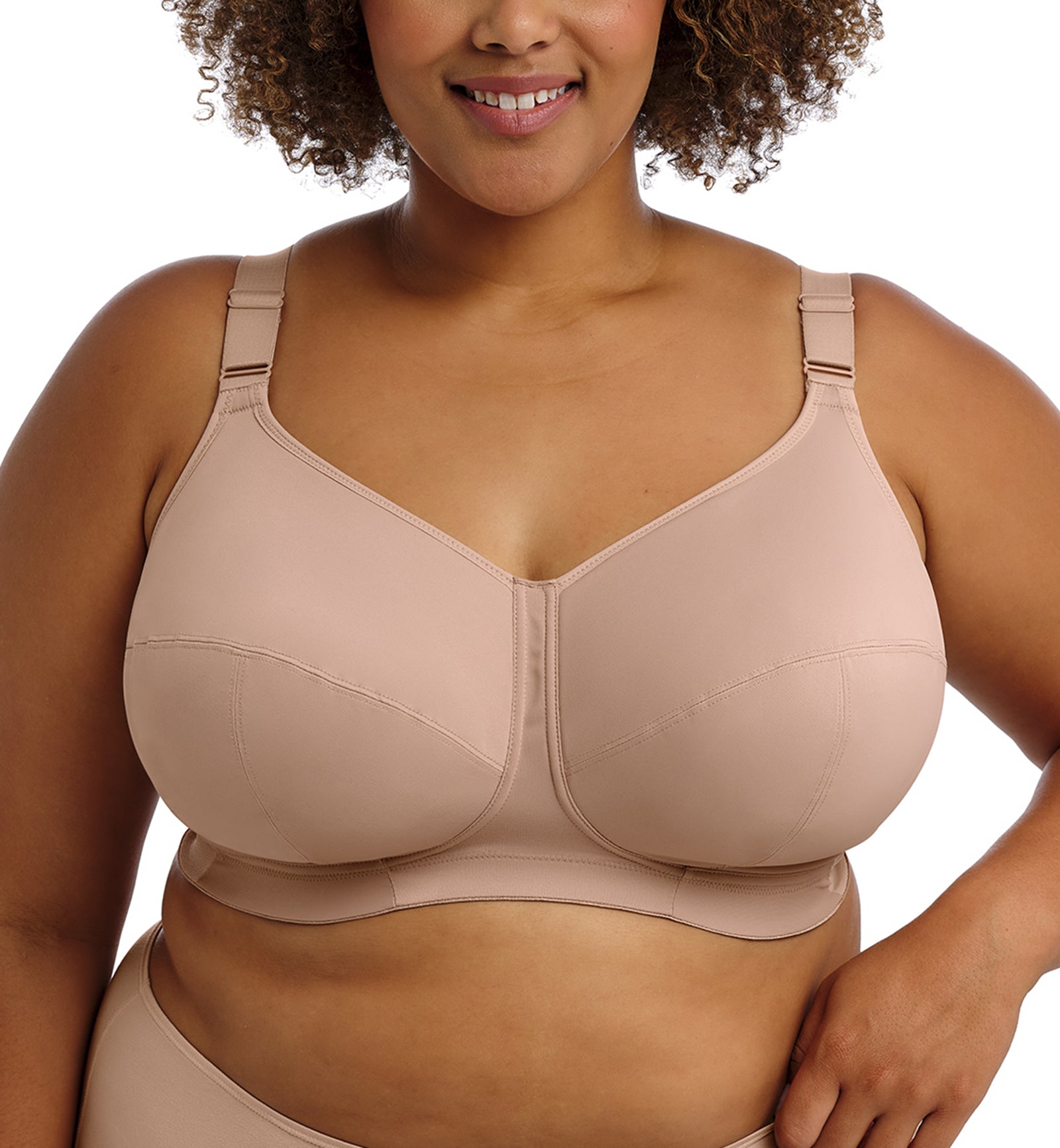 Goddess Celeste Support Softcup (6113),34J,Fawn - Fawn,34J