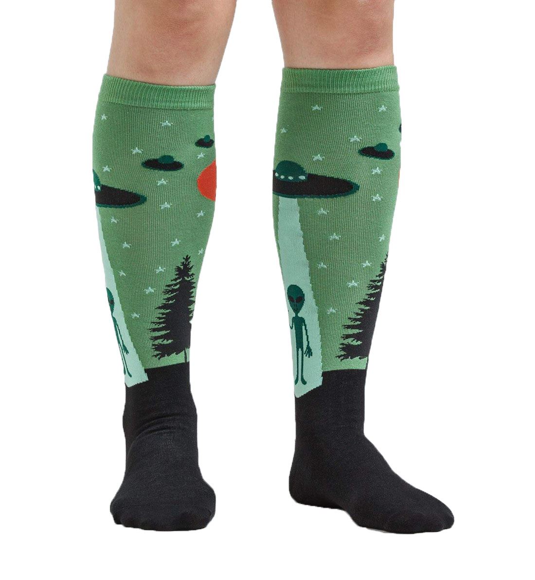 SOCK it to me Unisex Knee High Socks (f0282),I Believe - I Believe,One Size