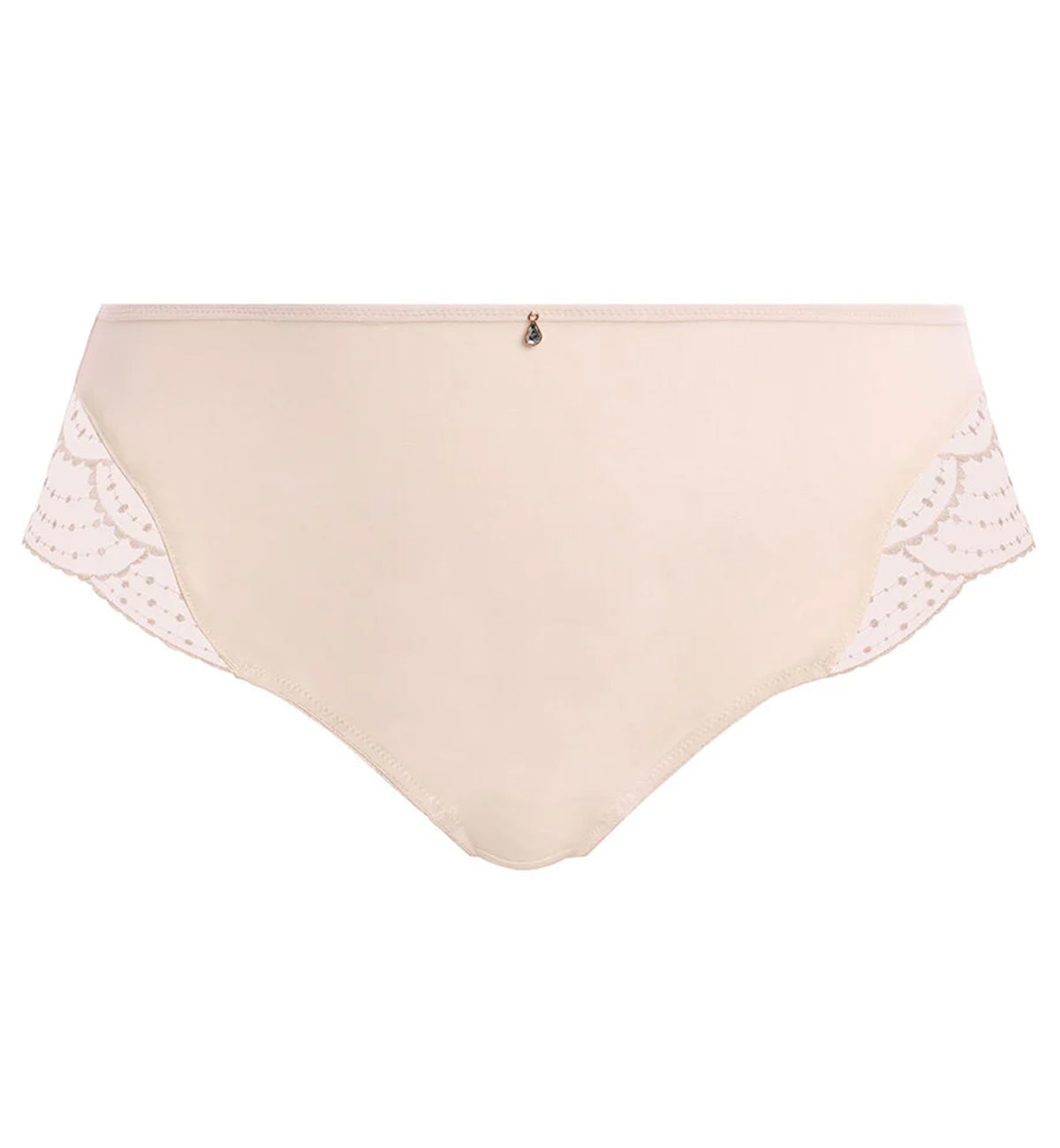 Elomi Priya Brazilian Panty (4557),Medium,Vanilla - Vanilla,Medium