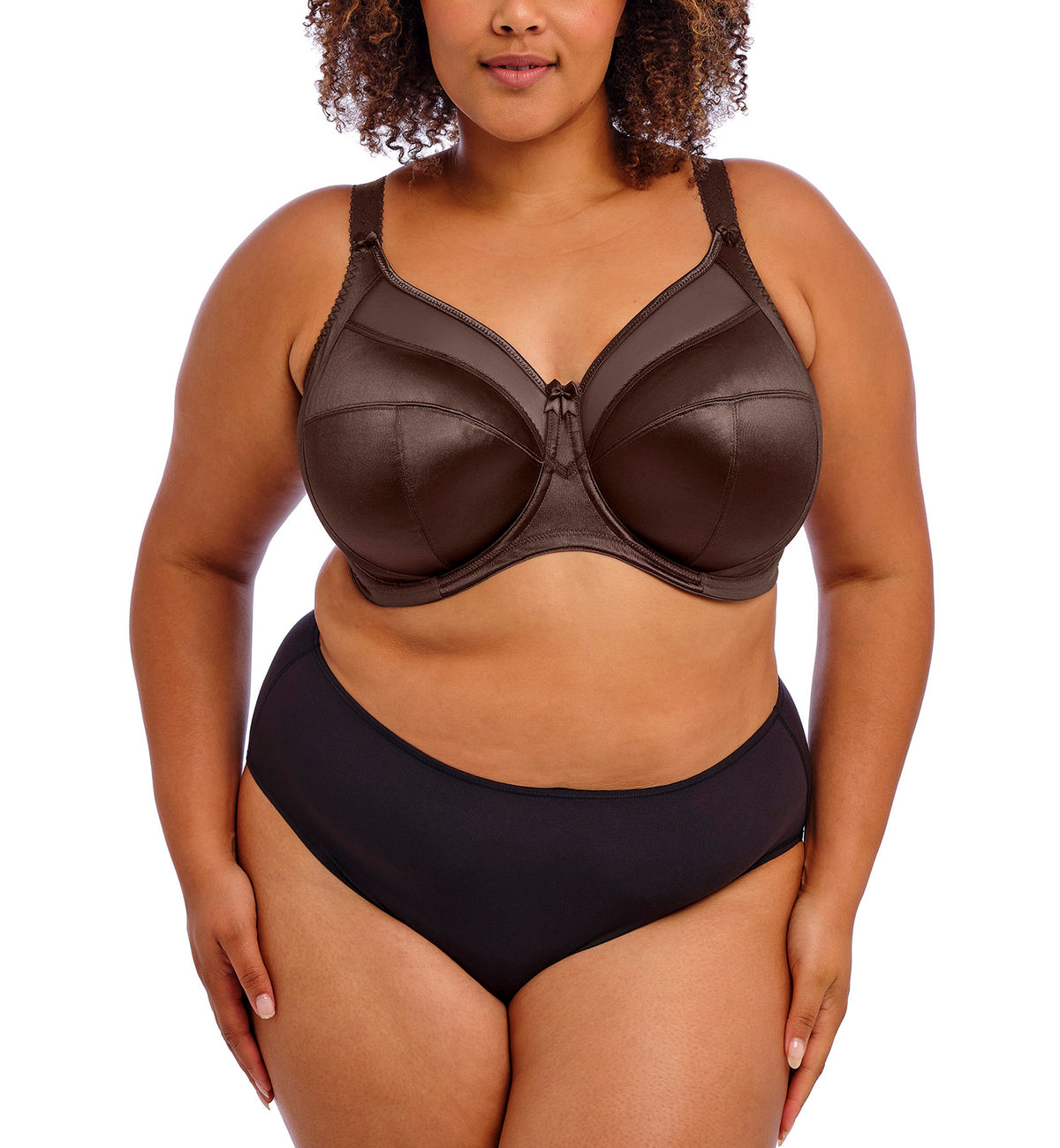 Goddess Keira Support Underwire Bra (6090),34I,Chocolate - Chocolate,34I