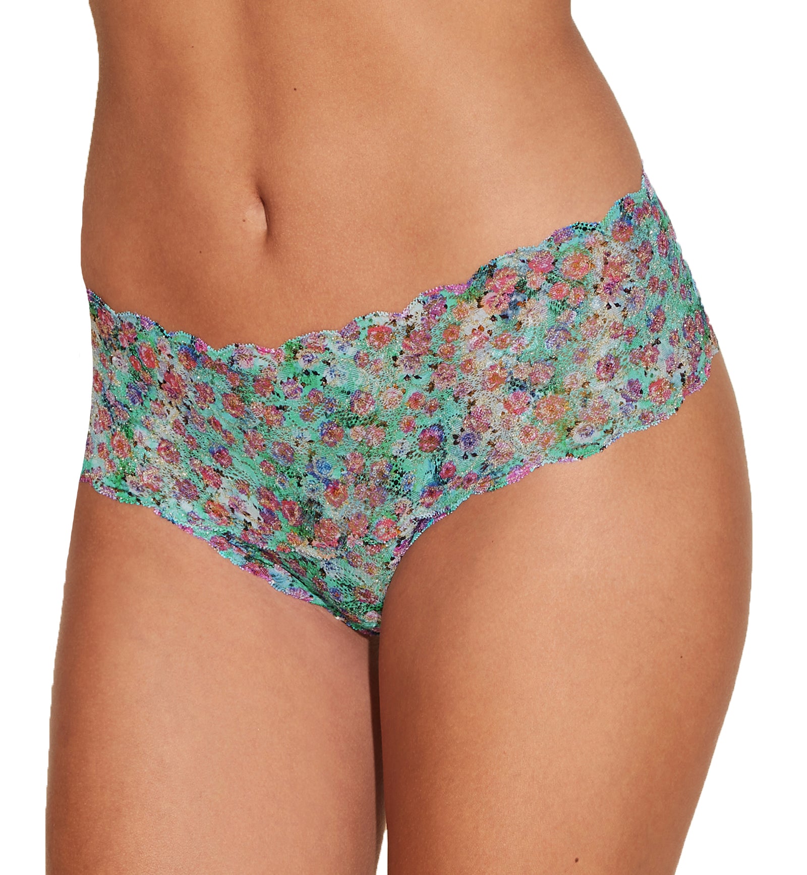 Cosabella NSN Printed Comfie Thong (NEVEP0343),L/XL,Posies - Posies,L/XL