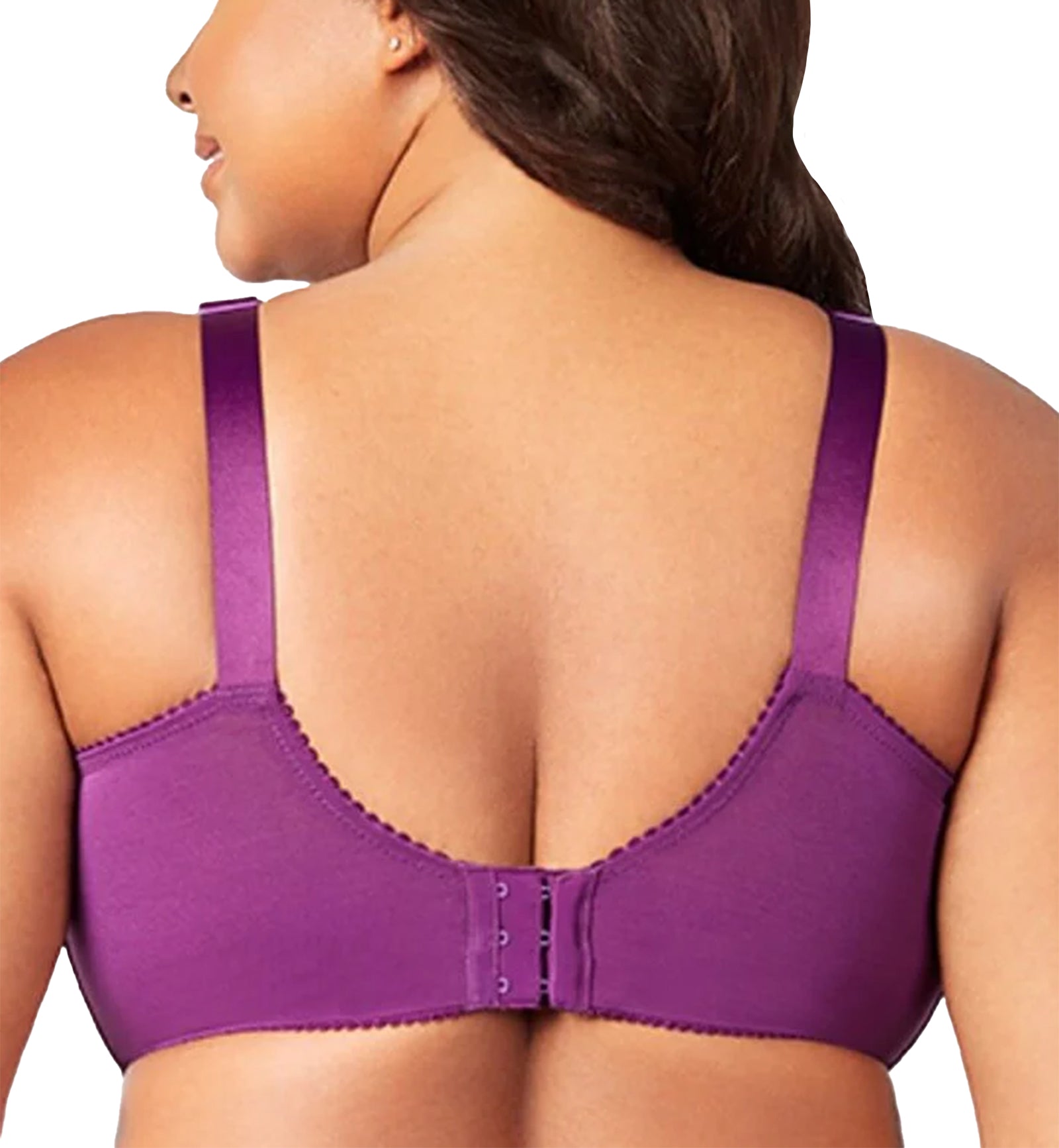 Elila Sidney Jacquard Full Support Softcup (1305),34I,Aubergine - Aubergine,34I