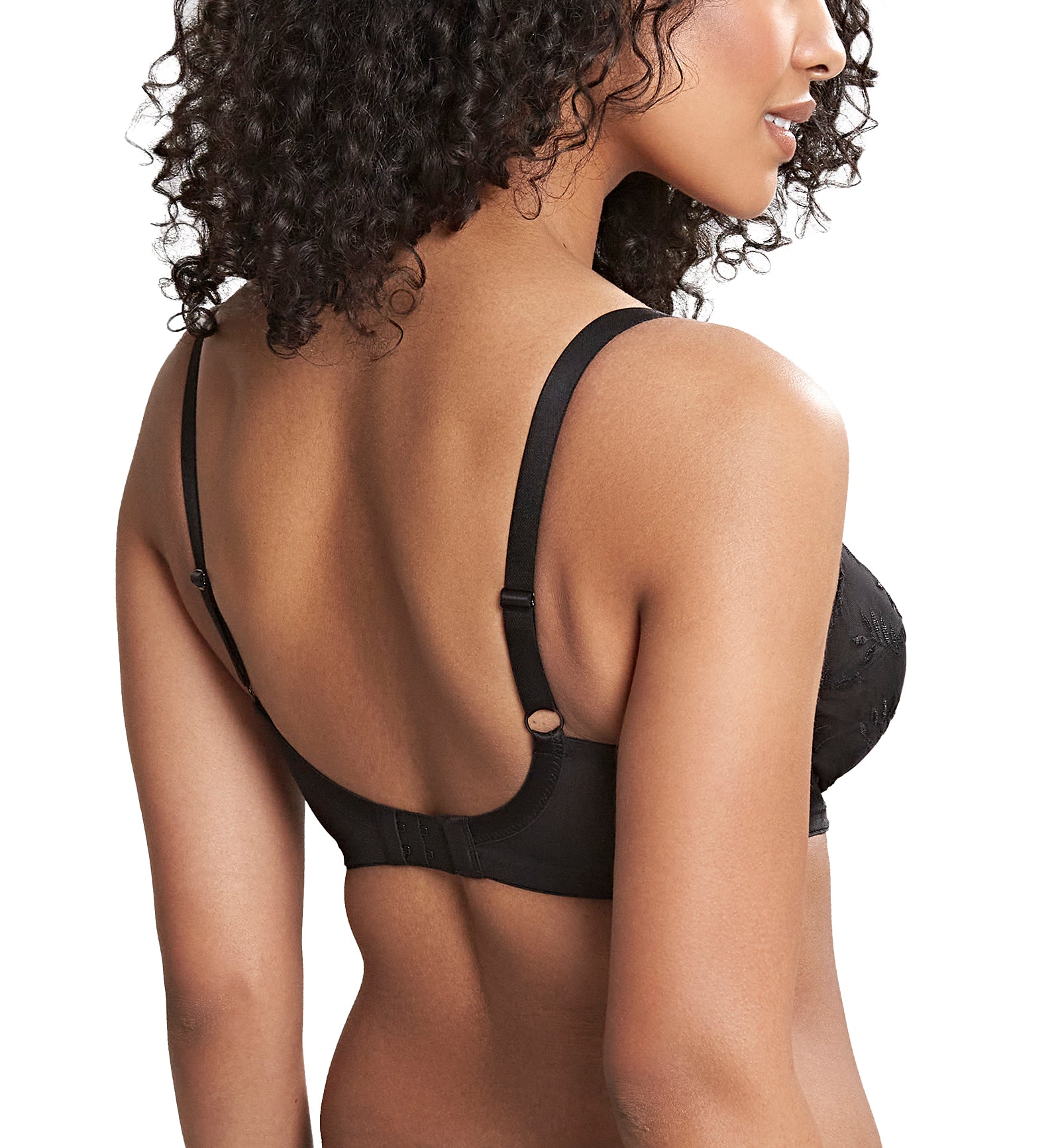 Panache Tango II Balcony Underwire Bra (3251),28GG,Black - Black,28GG