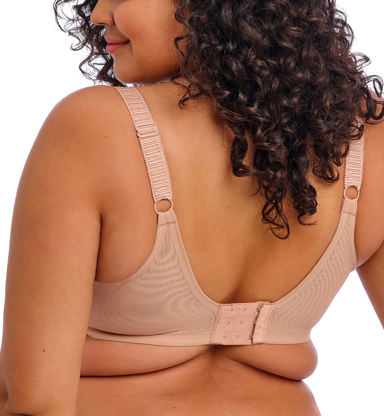 Elomi Cate Allure Full Cup Banded Underwire Bra (302405),34F,Sahara - Sahara,34F