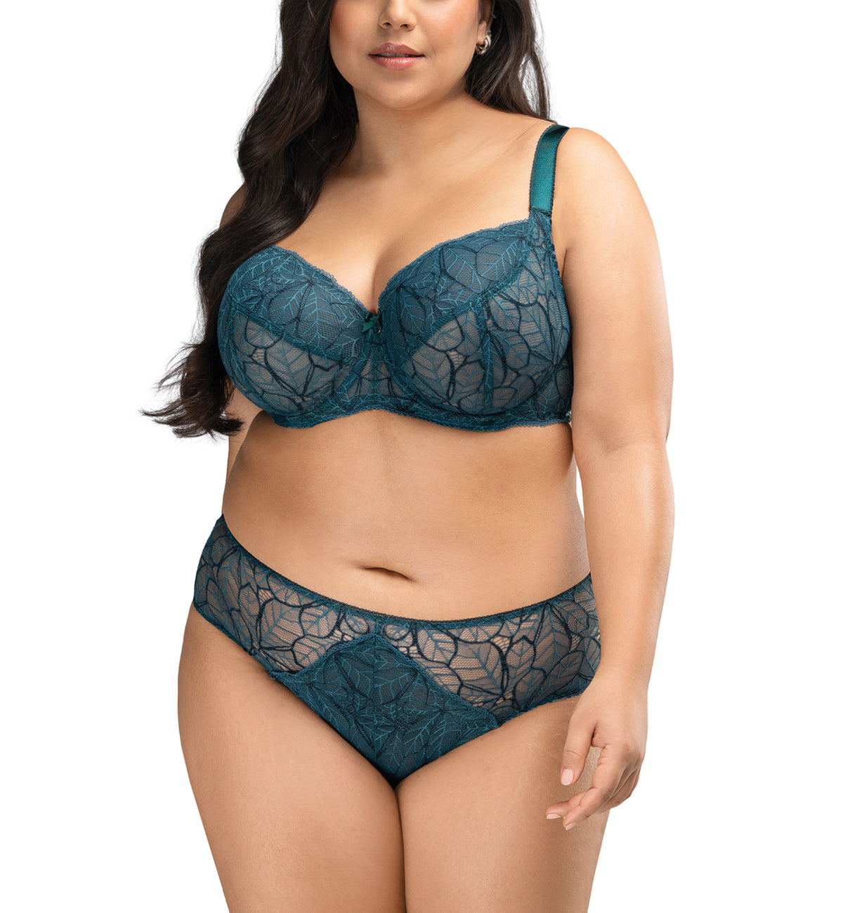 Nessa Zoia Classic Panty (N02),Small,Green - Green,Small