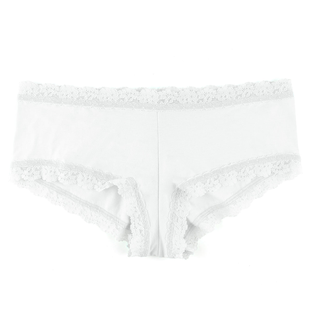 Hanky Panky Cotton Boyshort (891281),XS,White - White,XS