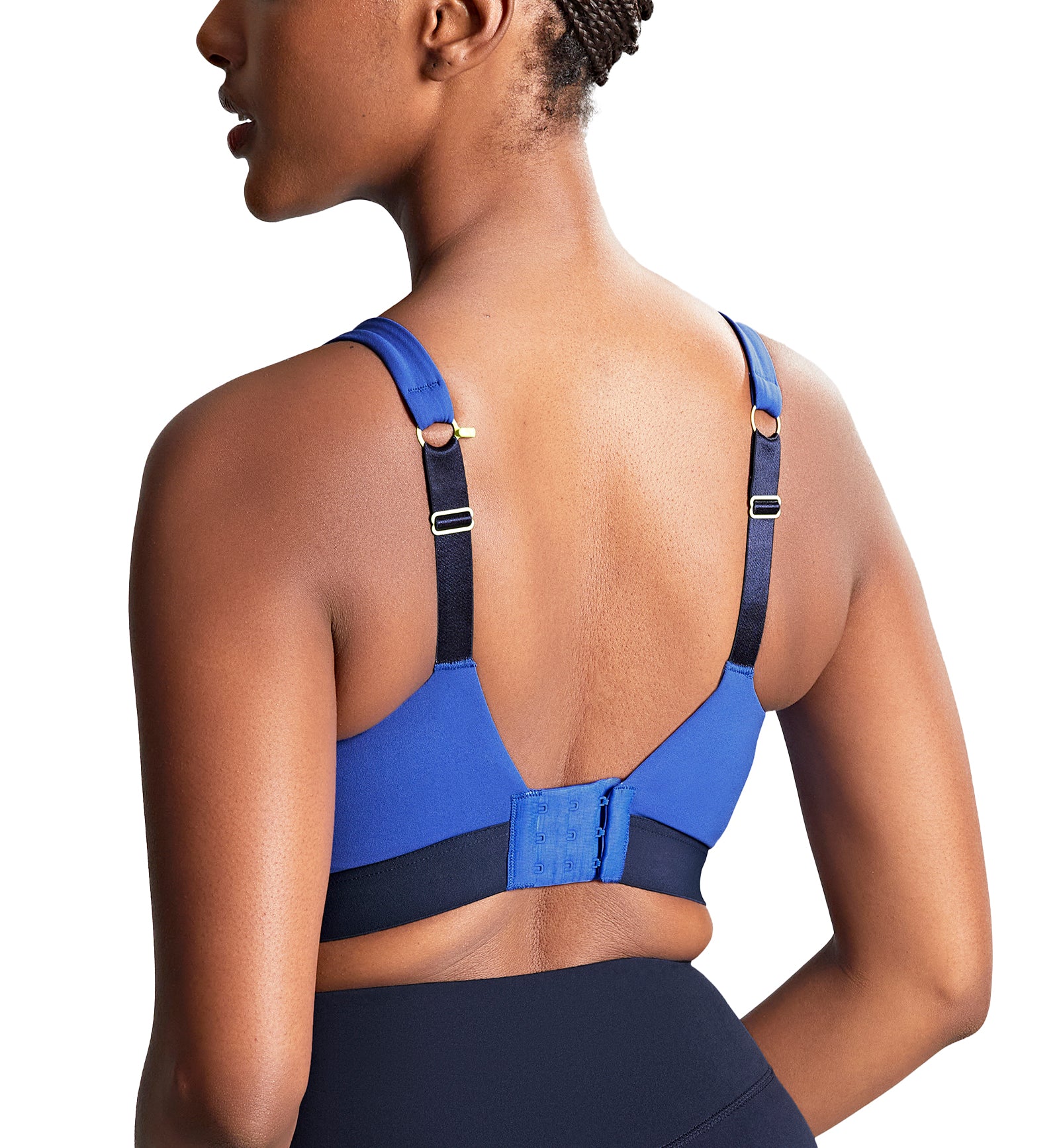 Panache Endurance Ultra Perform Non-padded Underwire Sports Bra (5022),28E,Blue - Blue,28E