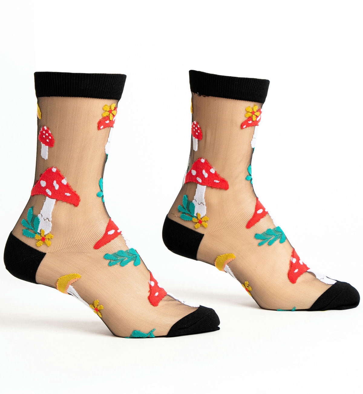 SOCK it to me Sheer Crew Socks (H0011),Made of Magic - Made of Magic,One Size