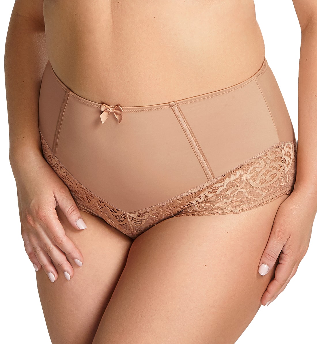 Sculptresse by Panache Estel Matching Highwaist Brief (9684),4XL,Honey - Honey,4XL