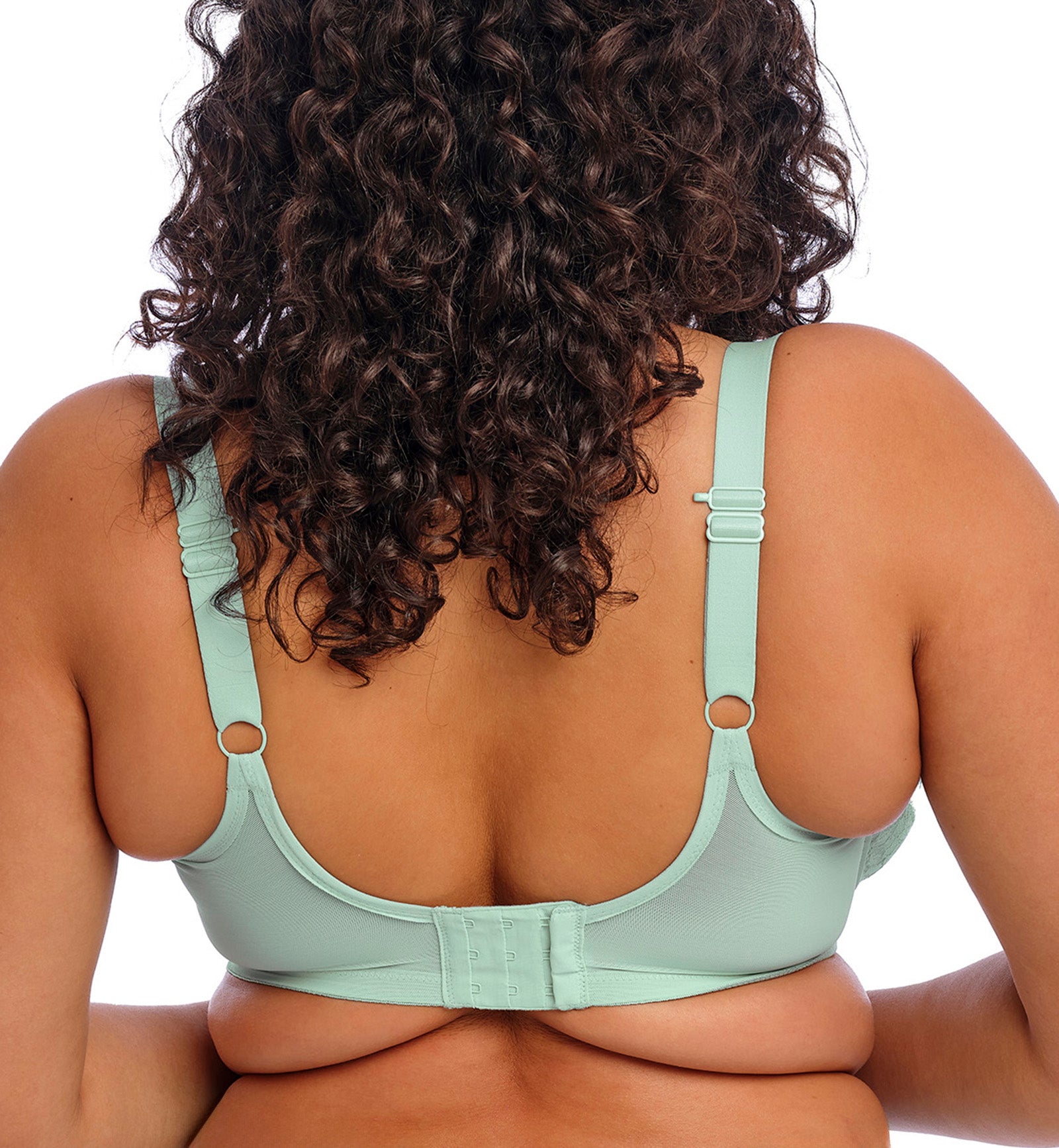 Elomi Brianna Padded Half Cup Underwire Bra (8081),32GG,Frozen - Frozen,32GG