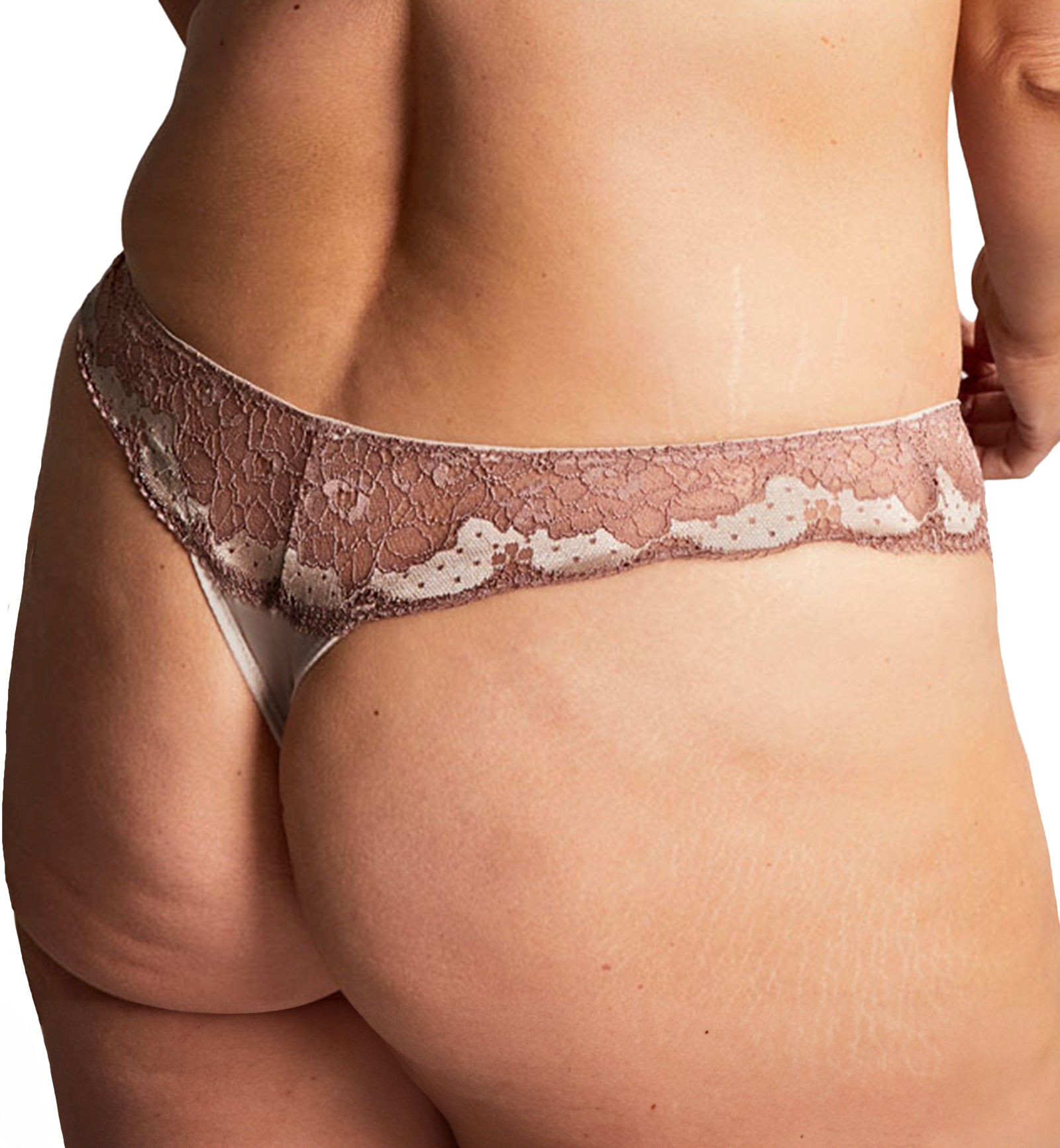 Panache Clara Thong (7259),XS,Champagne/Bronze - Champagne/Bronze,XS