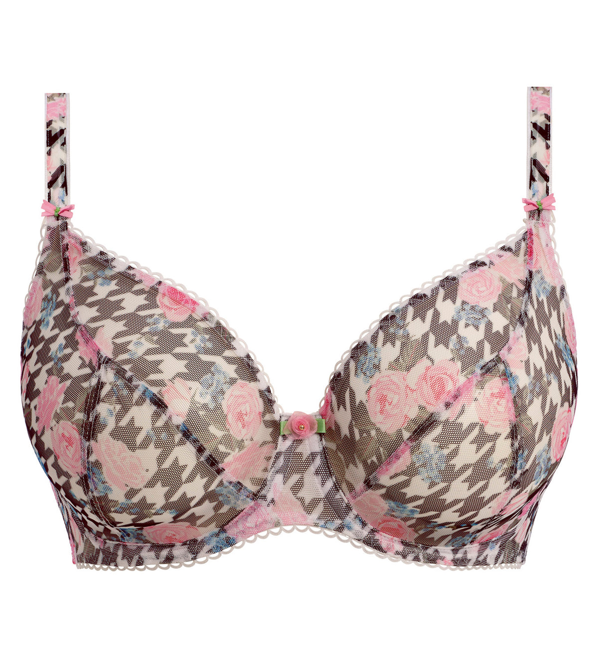 Freya Rose Blossom Plunge Underwire Bra (402402),28F,Multi - Multi,28F
