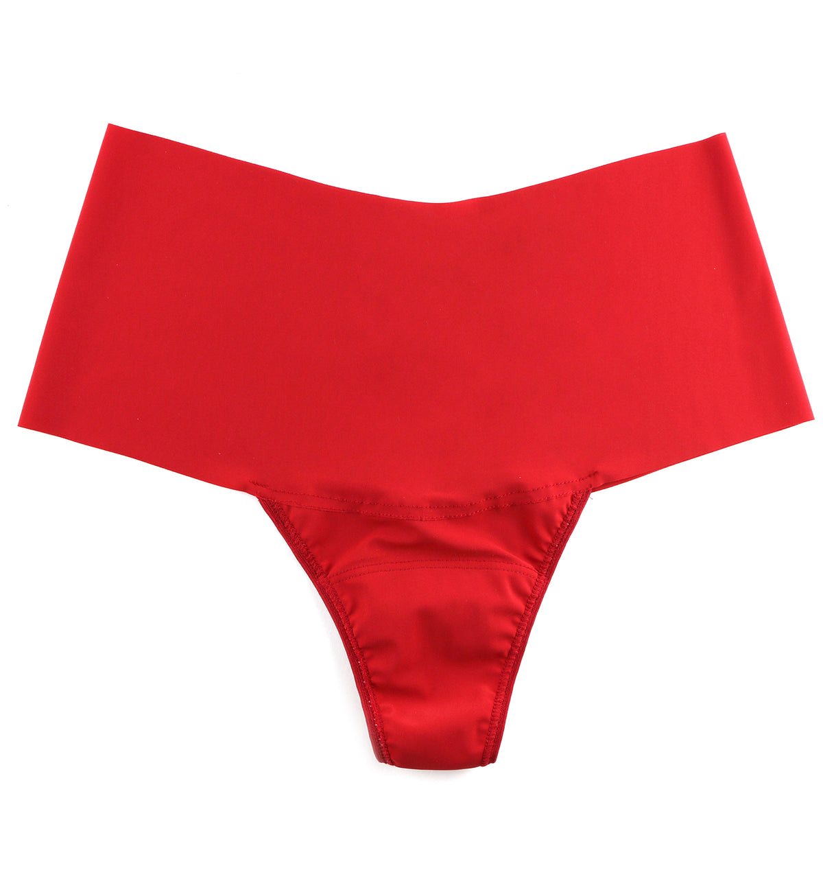 Hanky Panky BreatheSoft Hi-Rise Thong (6J1921B),Small,Cherryade - Cherryade,Small