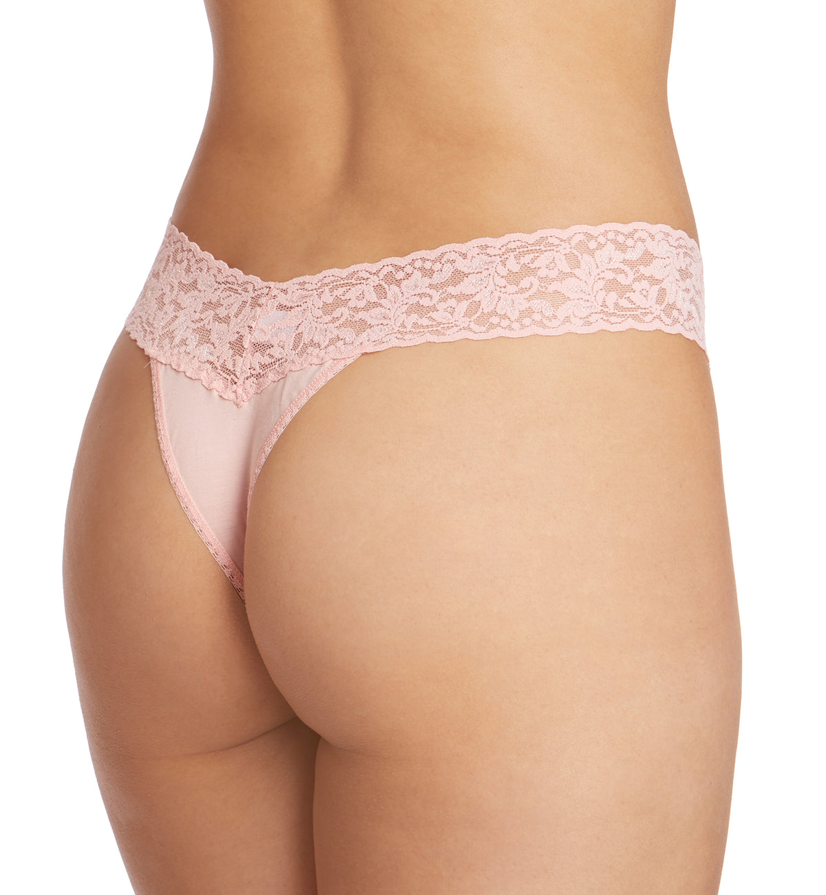 Hanky Panky 3-PACK Cotton Original Rise Thong (8918013PK),Rosita Pink/Grape Juice Purple/Cucumber Green - Rosita Pink/Grape Juice Purple/Cucumber Green,One Size