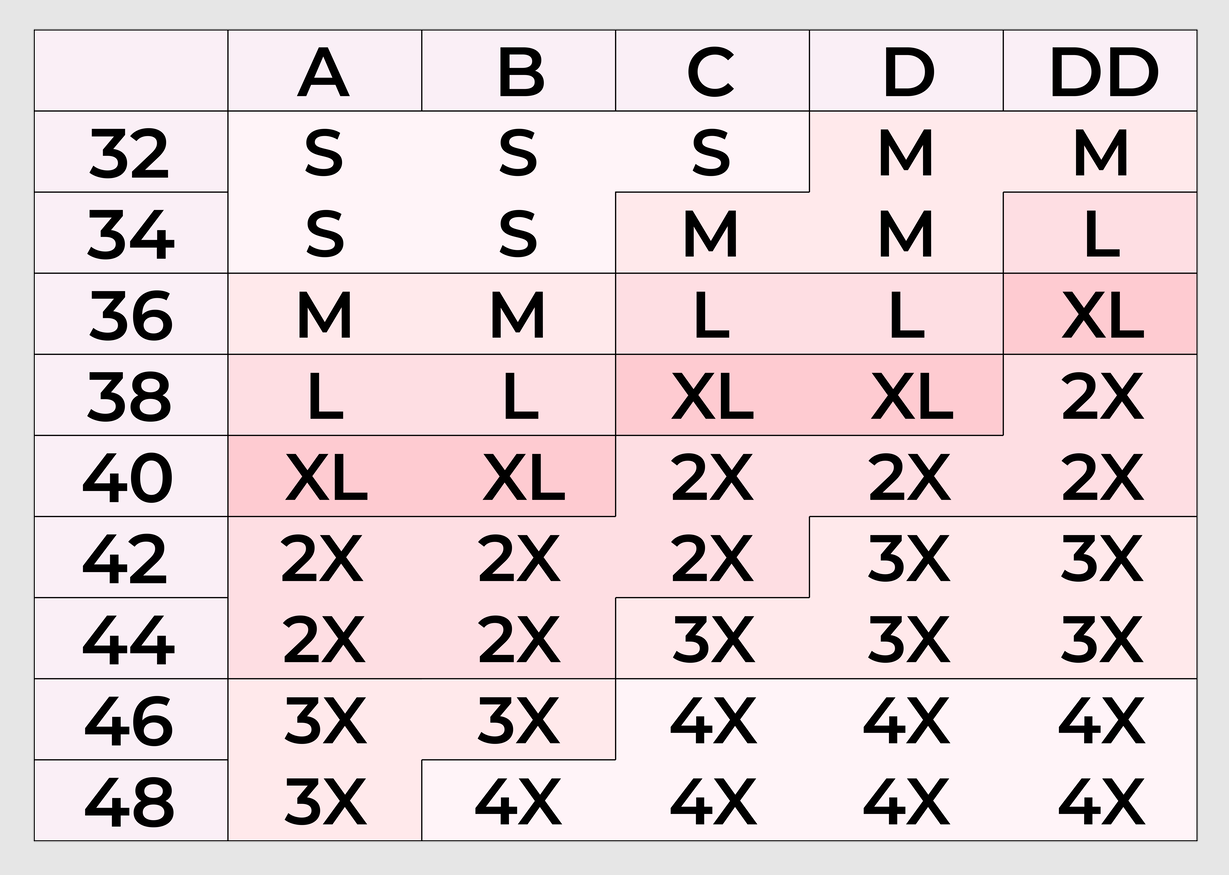 Leading Lady All Around Support Comfort Sports Bra (5504),Medium,White - White,Medium