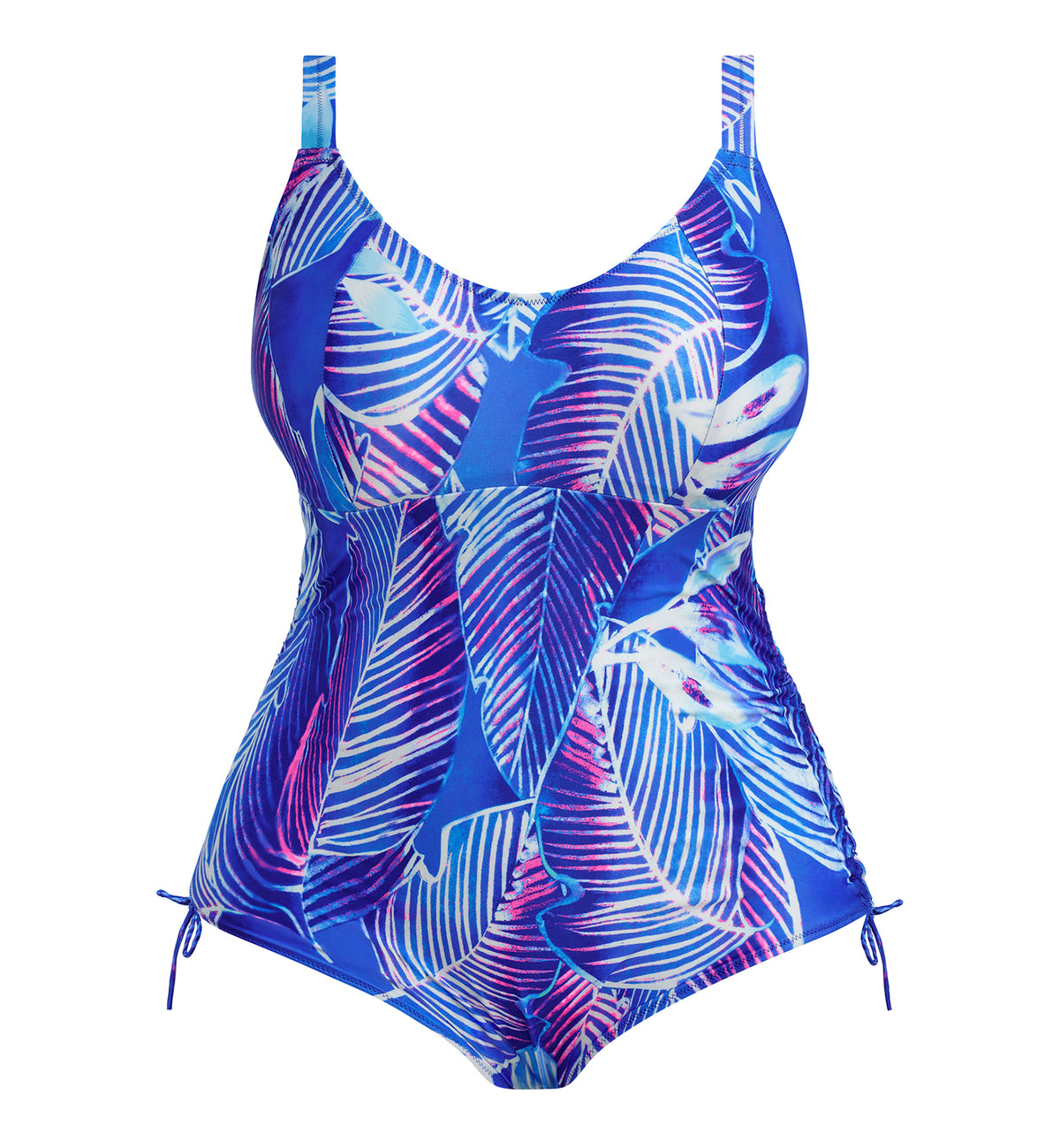 Elomi Maluku Island Non Wire One Piece Swimsuit (ES802943),34G,Atlantic - Atlantic,34G