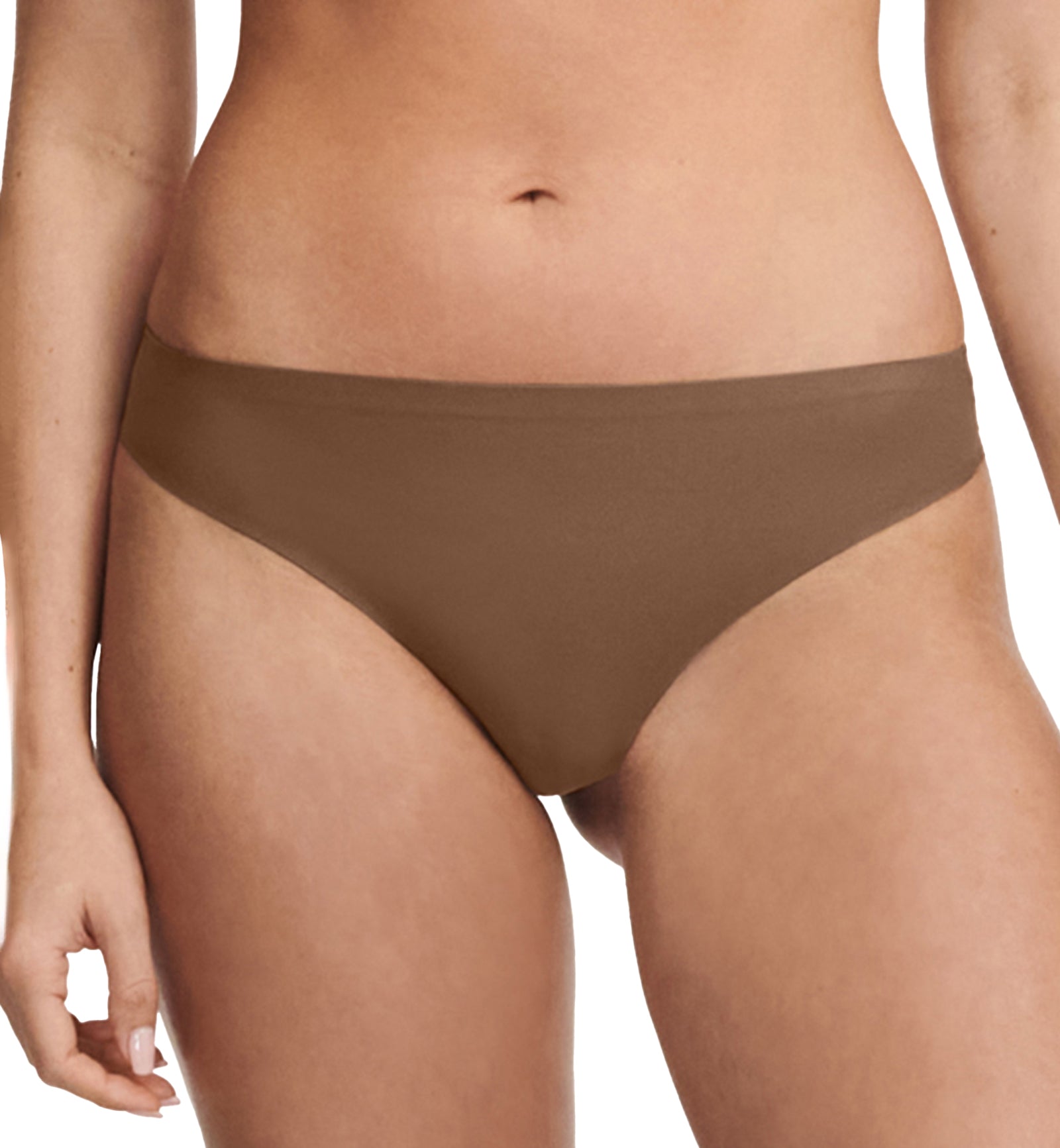 Chantelle Softstretch Thong (C26490),Cocoa - Cocoa,One Size