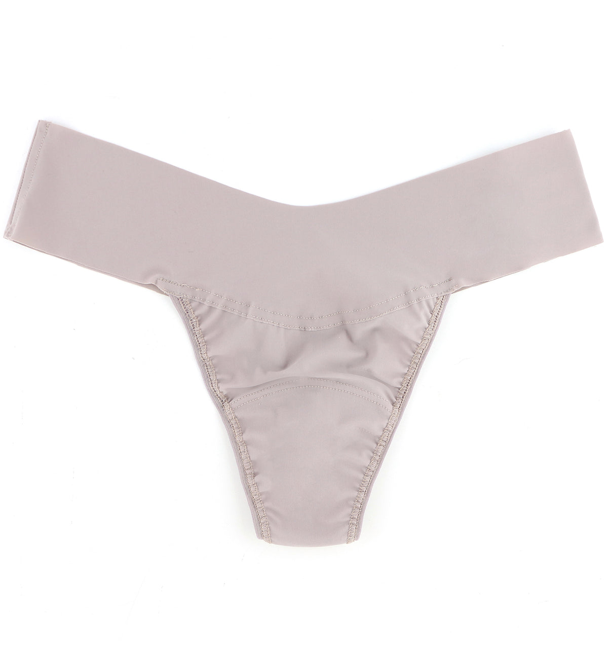 Hanky Panky BreatheSoft Natural Rise Thong (6J1661B),XS,Evening Grey - Evening Grey,XS