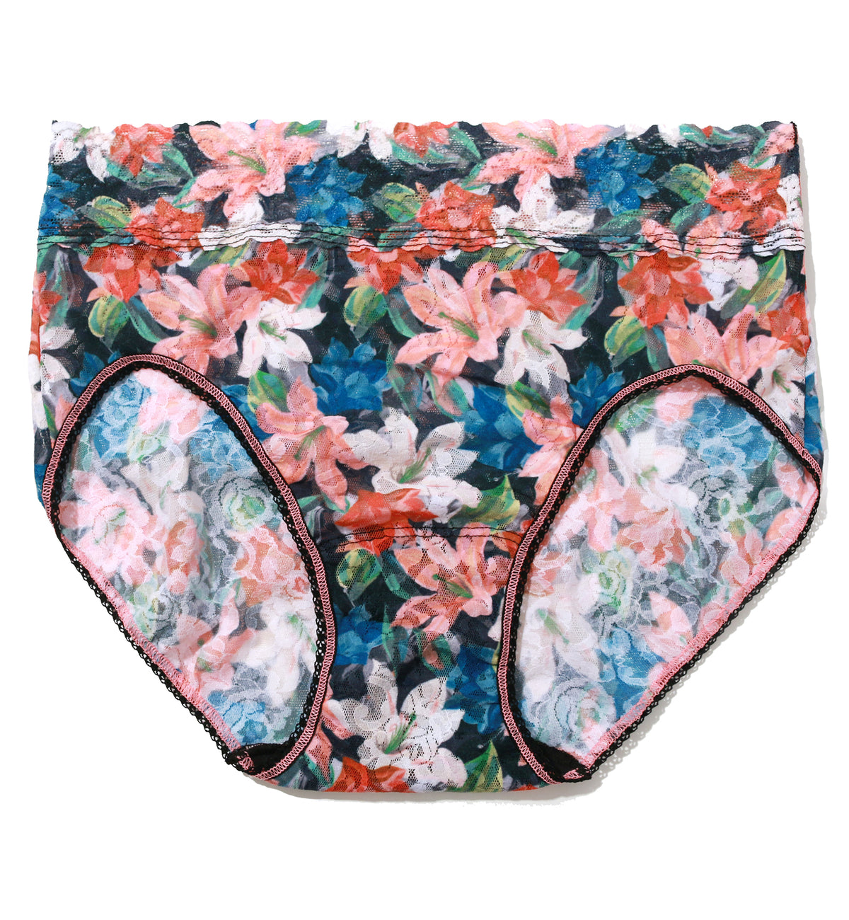 Hanky Panky Signature Lace Printed French Brief (PR461),Small,Wonderous - Wonderous,Small