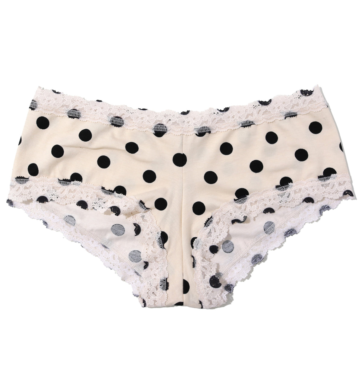 Hanky Panky Cotton Printed Boyshort (PR891281),XS,Poke A Dot - Poke A Dot,XS