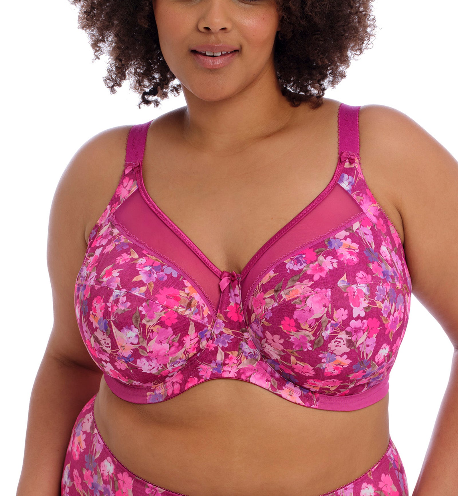 Goddess Kayla Support Underwire Bra (6162),34I,Summertime - Summertime,34I