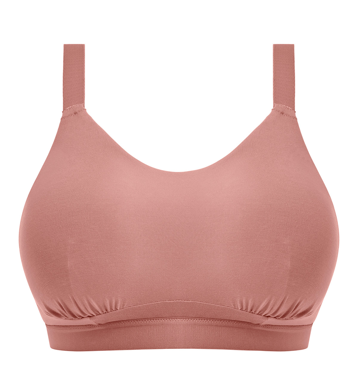 Elomi Downtime Non Wire Bralette (301417),32H,Ash Rose - Ash Rose,32H