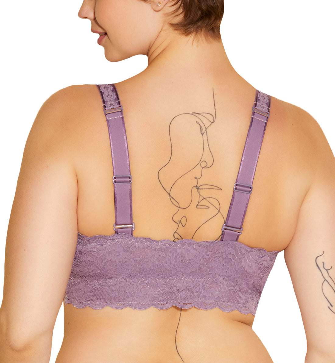 Cosabella NSN SUPER CURVY Sweetie Bralette (NEVER1340),XS,Himalayan Sky - Himalayan Sky,XS