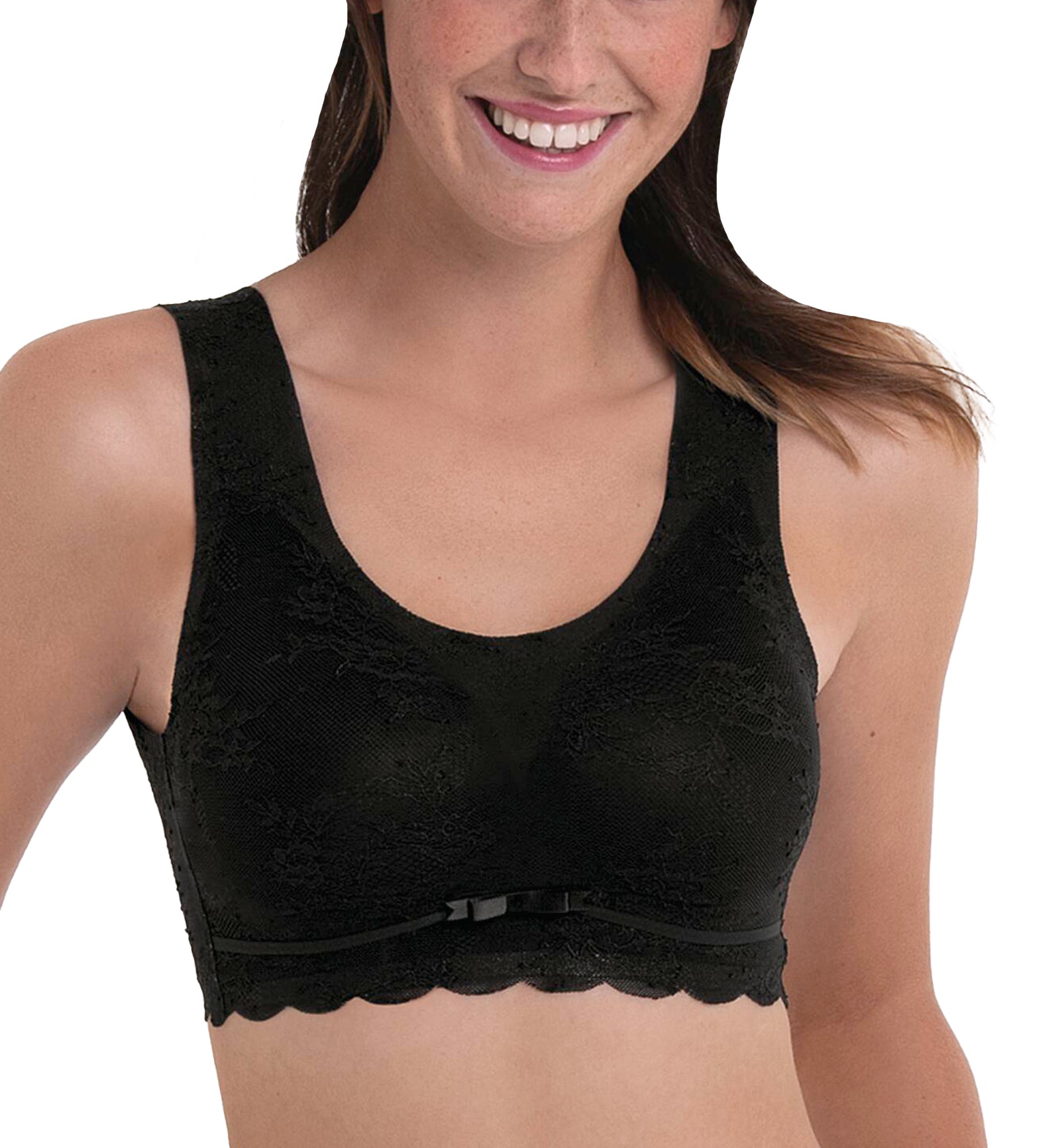 Anita Essentials Lace Lightly Padded Bralette (5400),XS,Black - Black,XS