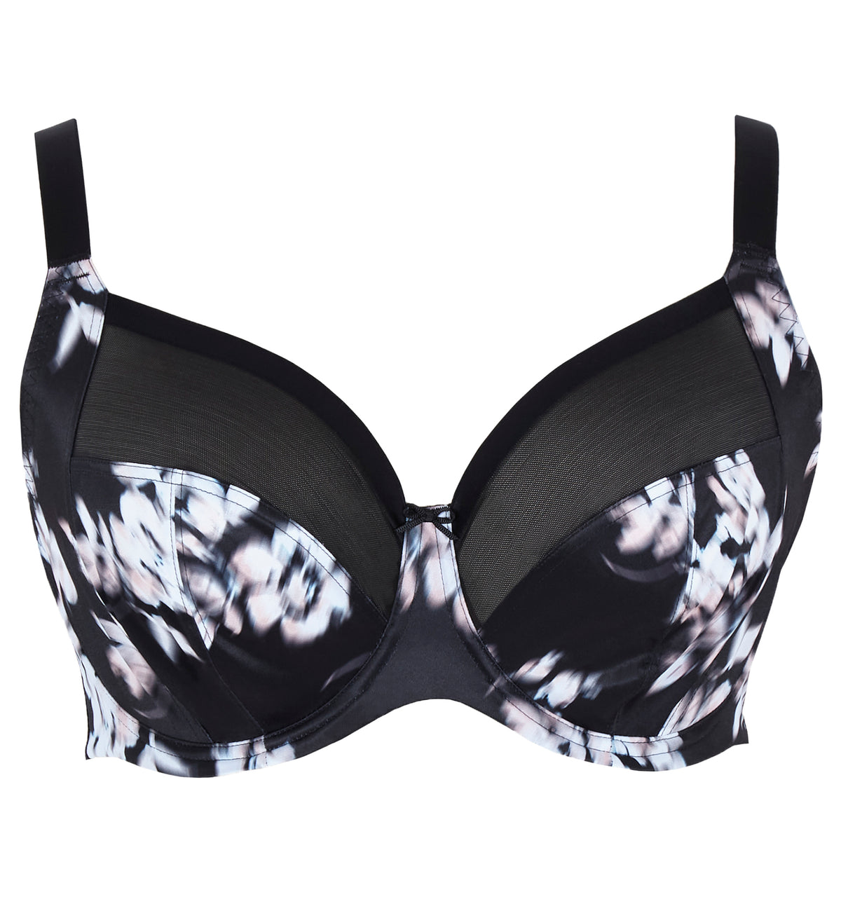 Sculptresse Bliss Full Cup Underwire Bra (10685),34HH,Black/Floral - Black/Floral,34HH
