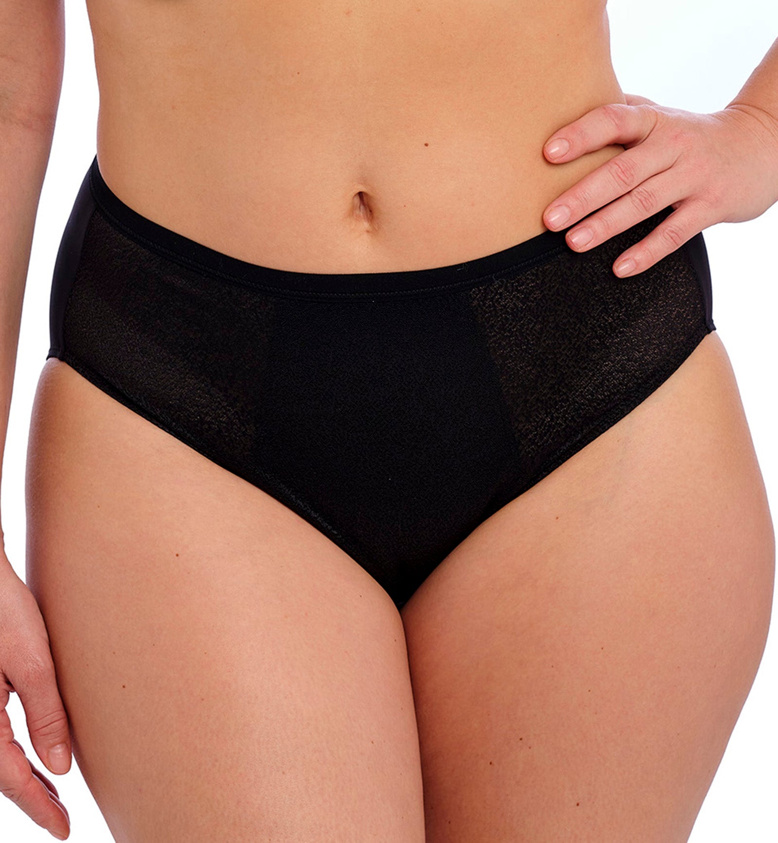 Fantasie Demure Full Brief Panty (103251),XS,Black - Black,XS