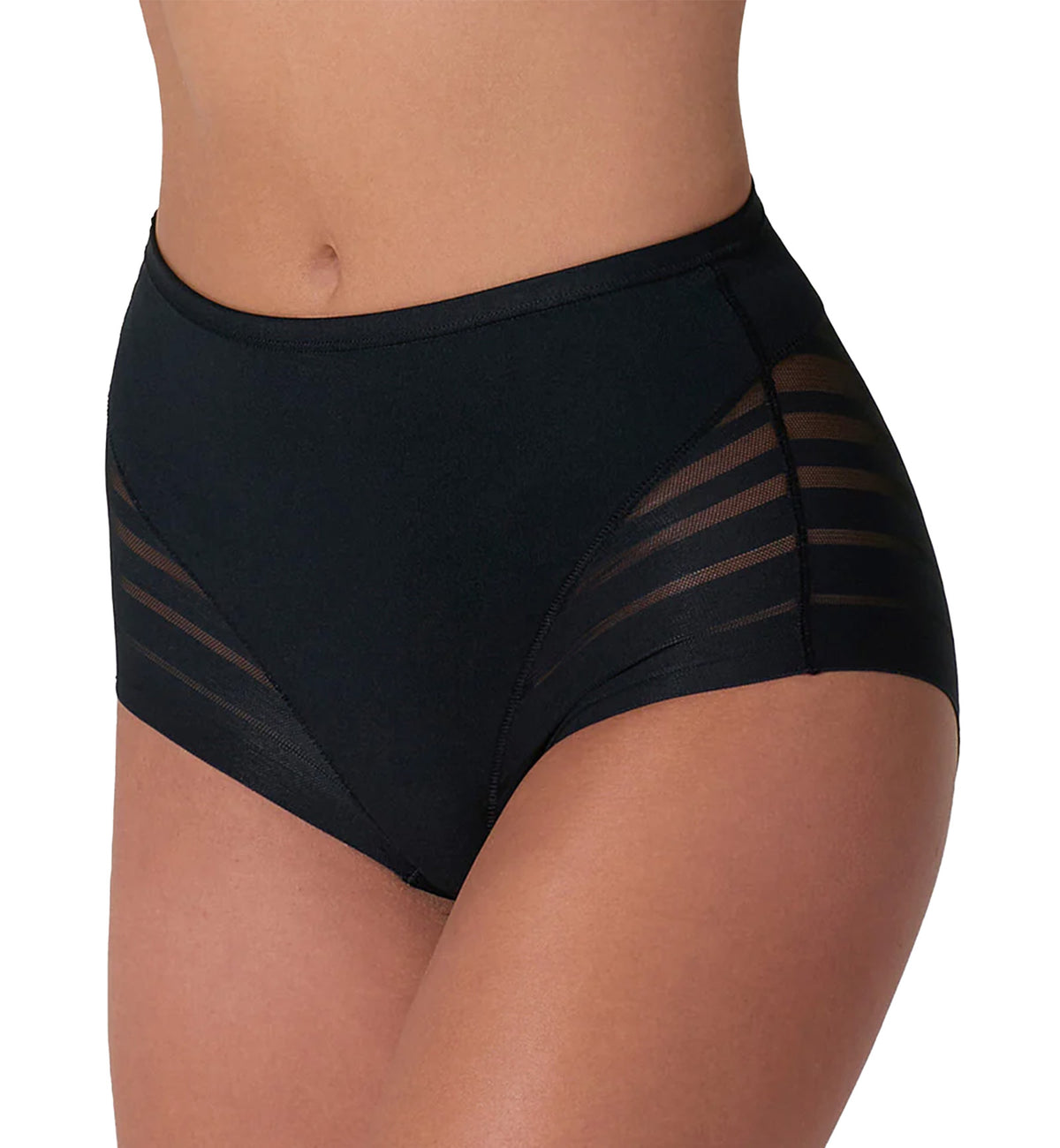 Leonisa Lace Classic Shaper Panty (012903),Small,Black - Black,Small