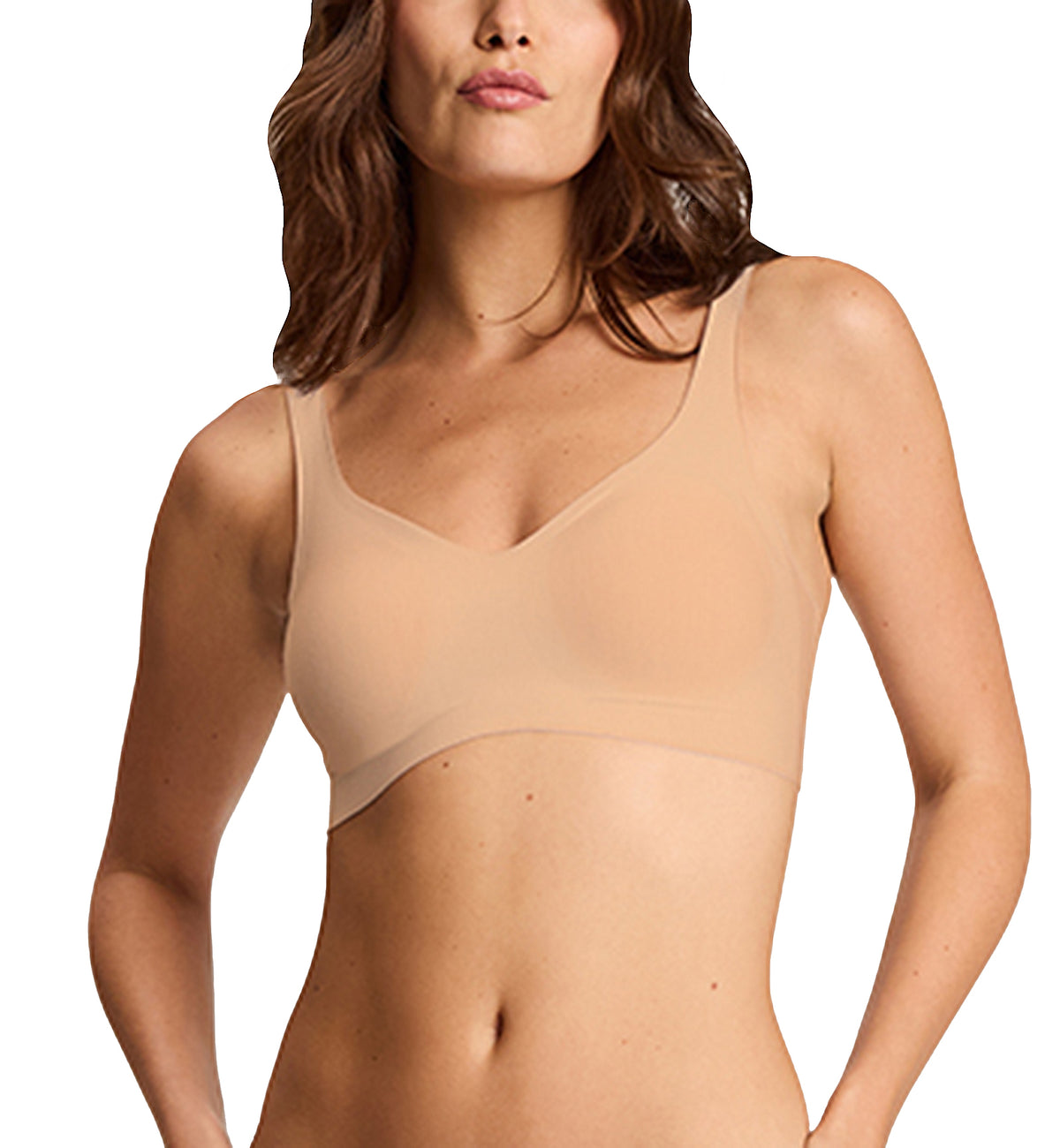 commando Butter Soft-Support Bralette (BSS501),XS,Beige - Beige,XS