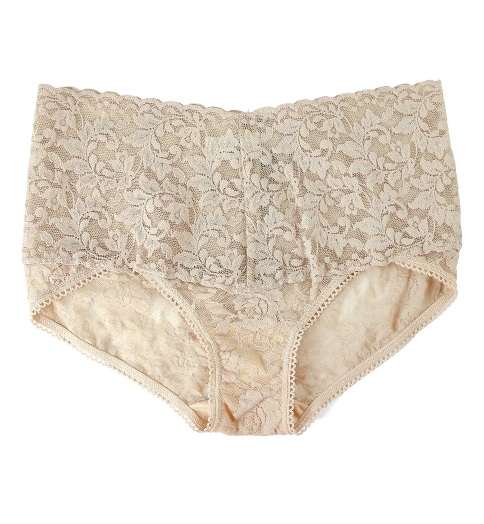 Hanky Panky Retro Lace V-kini PLUS (9K2124X),1X,Chai - Chai,1X