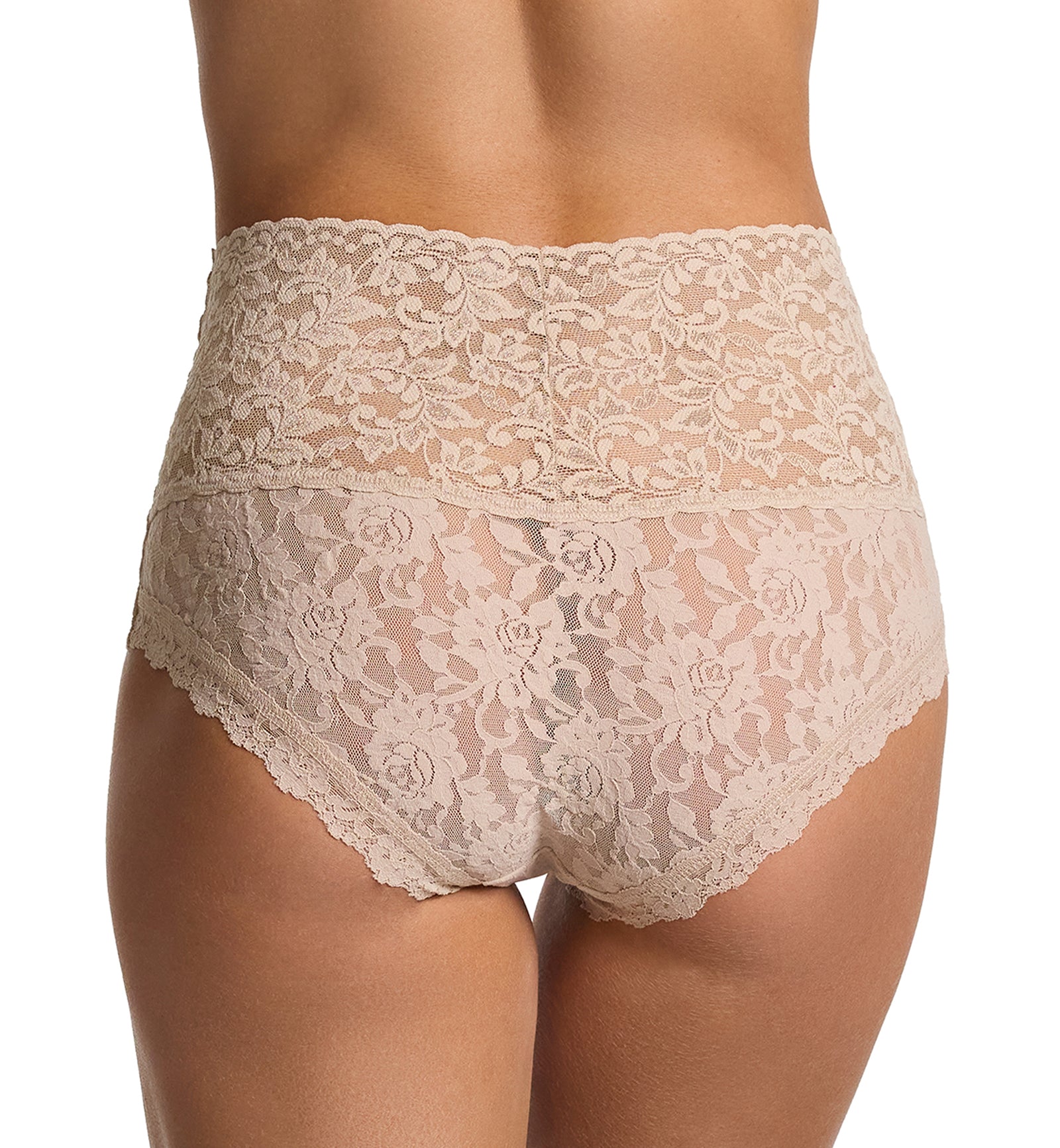Hanky Panky Signature Lace Retro Boyshort (9K1204),XS,Chai - Chai,XS