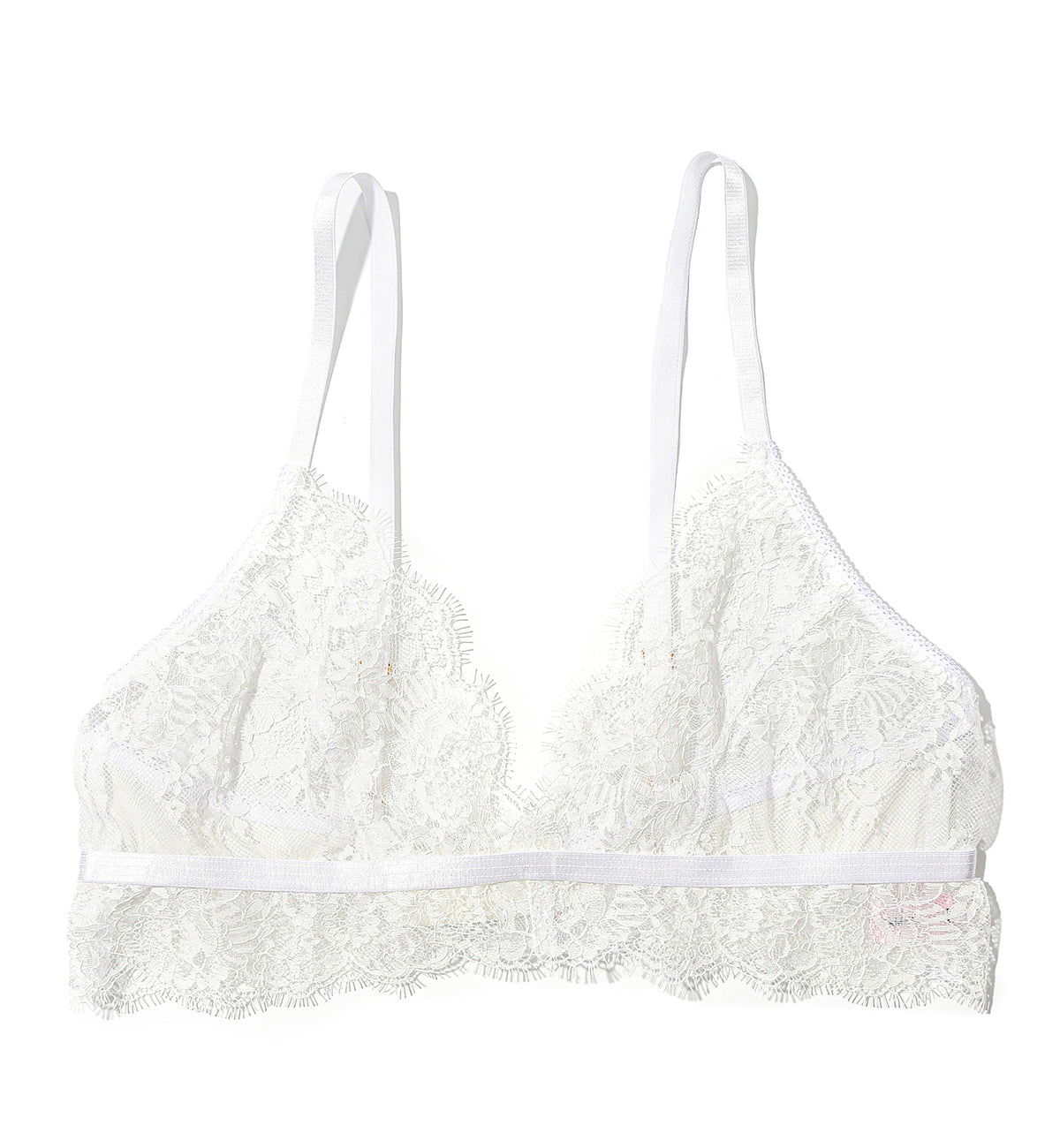 Hanky Panky Bridal Happily Ever After Triangle Bralette (4R7881),XS,Light Ivory - Light Ivory,XS