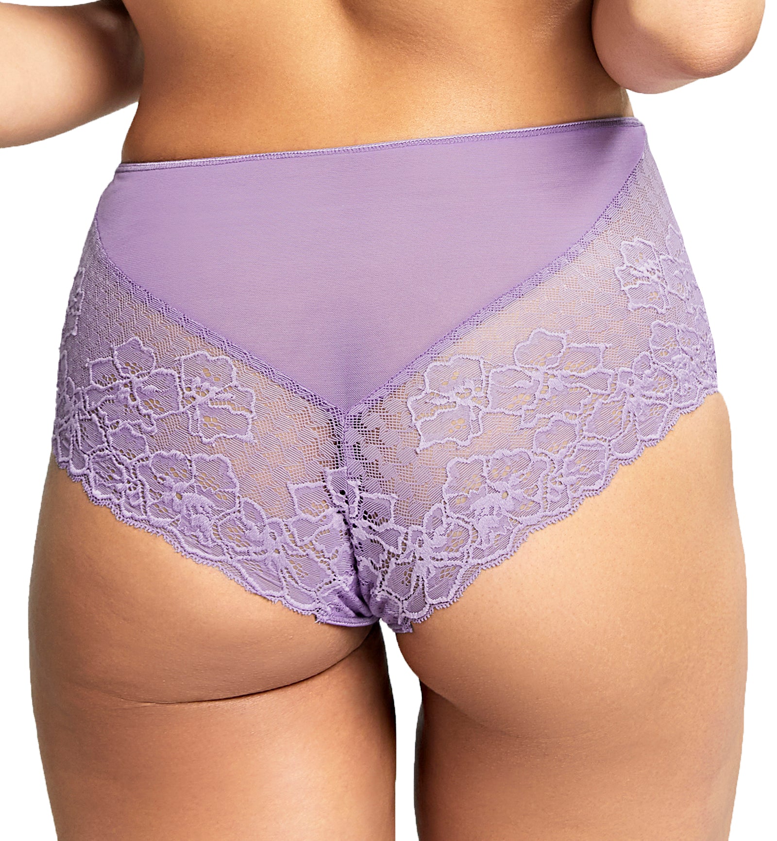 Panache Envy Deep Brief (7283),Medium,Violet - Violet,Medium