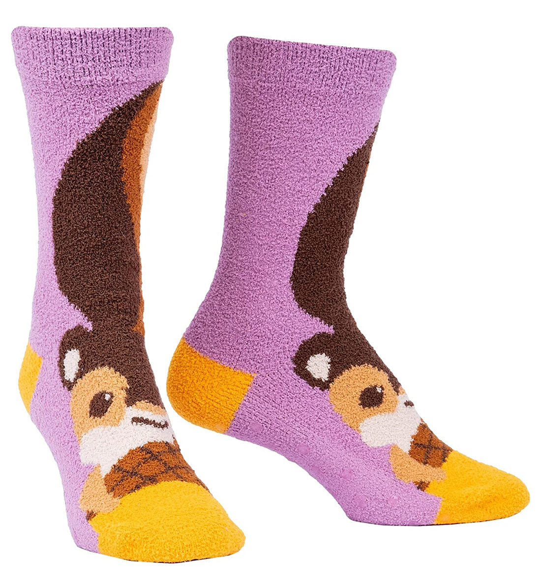 SOCK it to me Slipper Socks (CZ0009),I'm Nuts About You - I'm Nuts About You,One Size