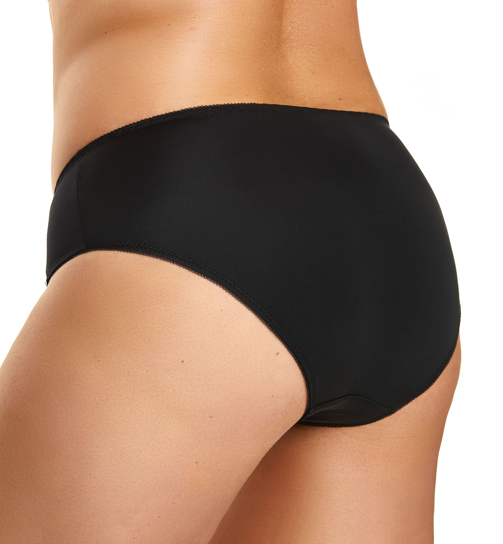 Nessa Selena Classic Panty (N02),S,Black - Black,S