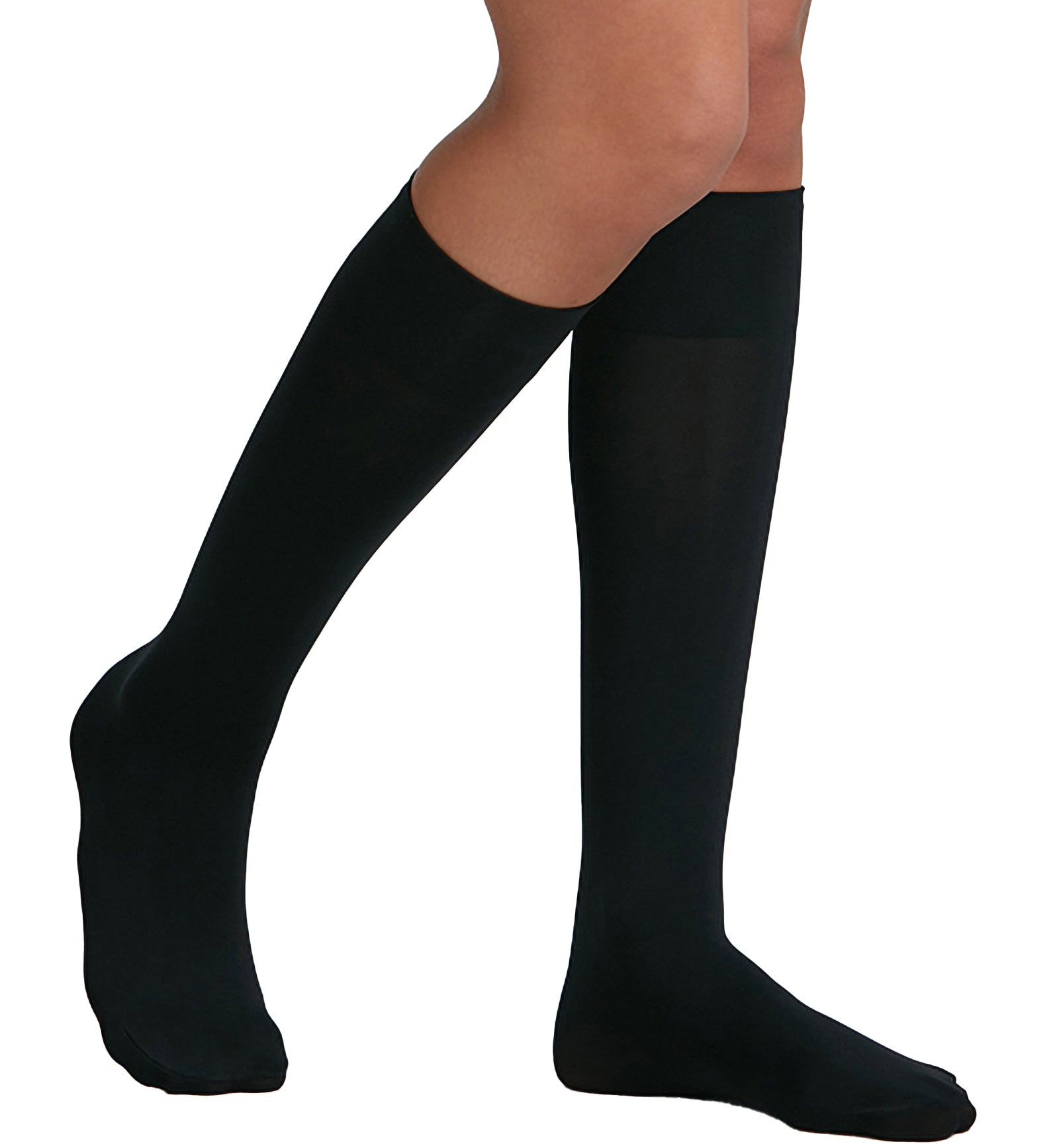 commando Ultimate Opaque Trouser Socks (HSK01),One Size,Black - Black,One Size