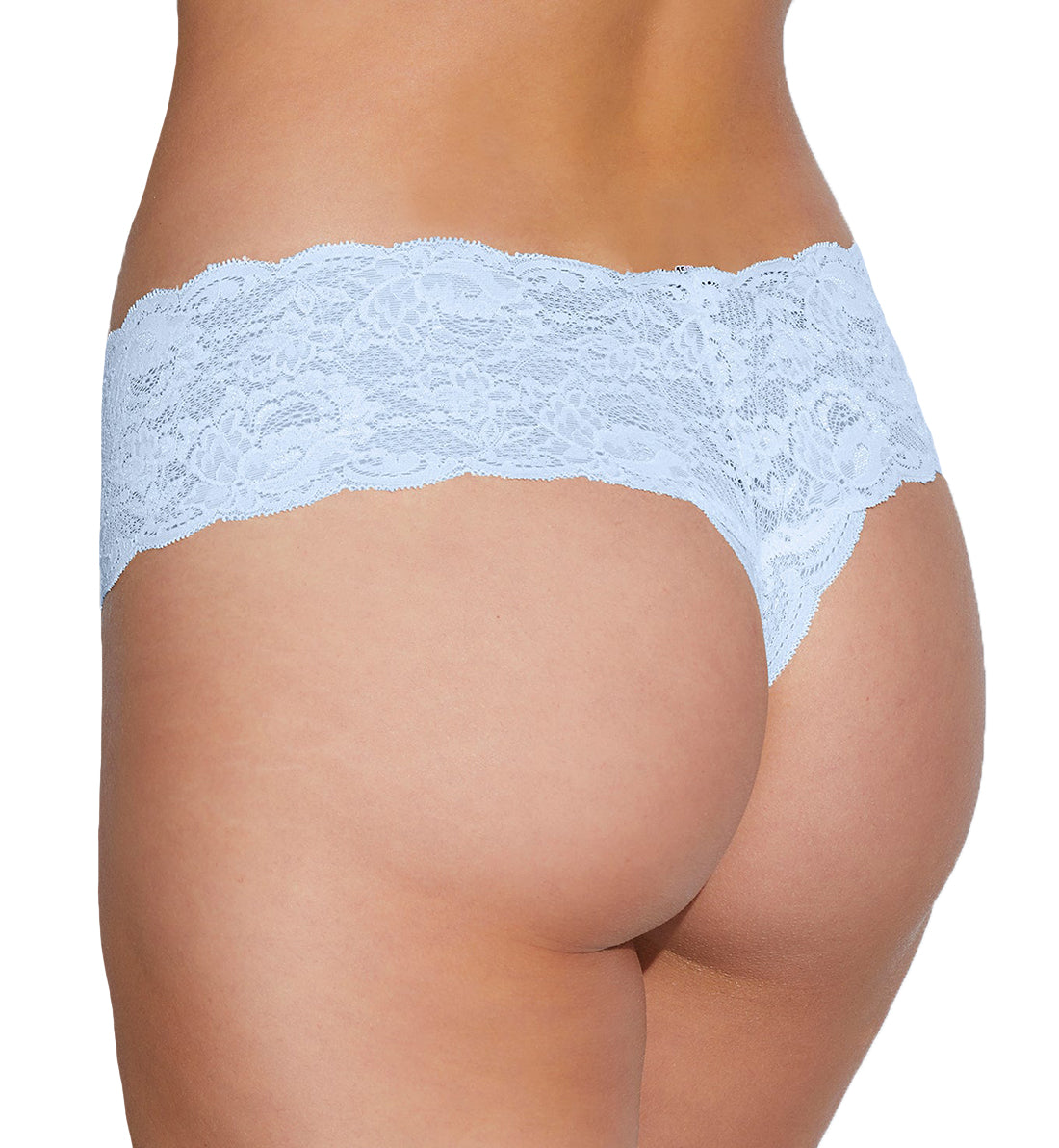 Cosabella Never Say Never Comfie Thong (NEVER0343),M/L,Sorrento Blue - Sorrento Blue,M/L