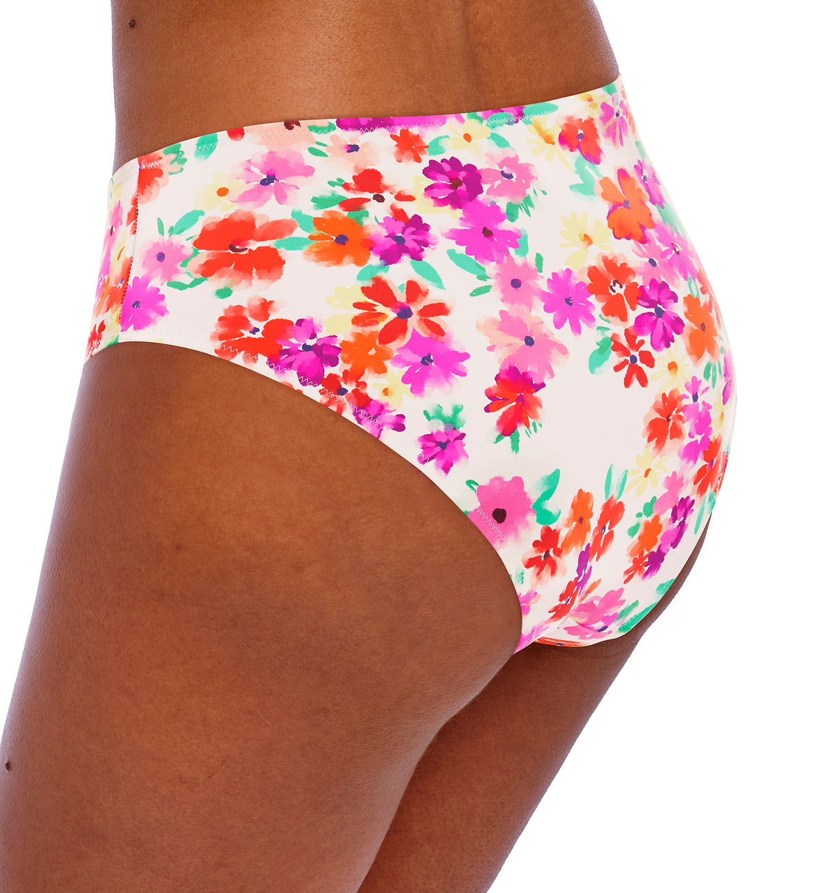 Freya Summer Soul High Waist High Leg Swim Brief (206478),XS,White - White,XS