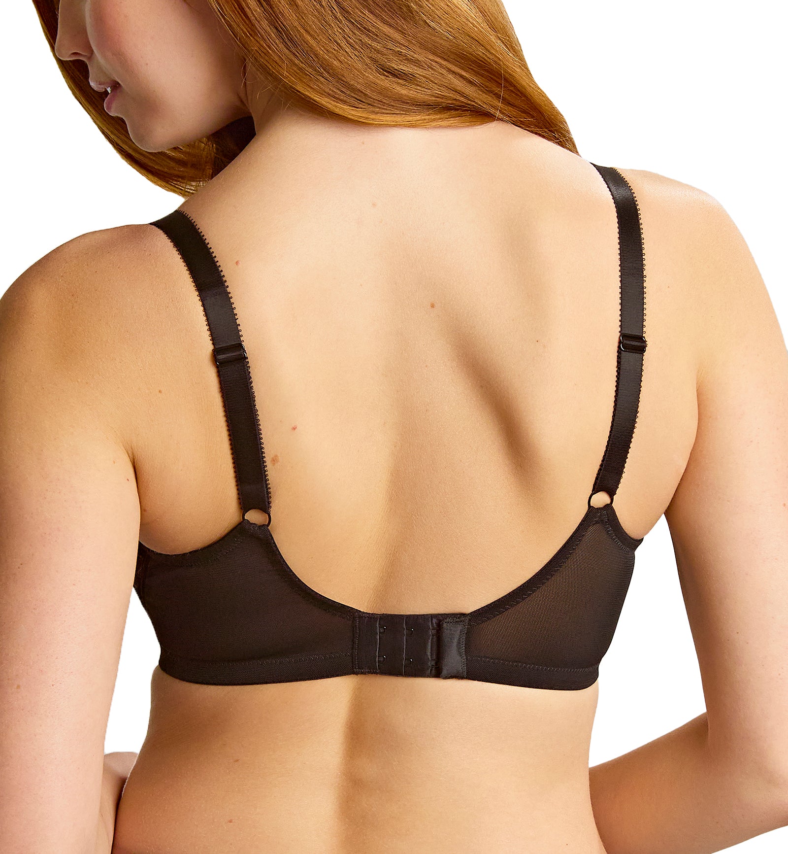 Panache Allure Demi Plunge Underwire Bra (10763),28F,Black/Latte - Black/Latte,28F